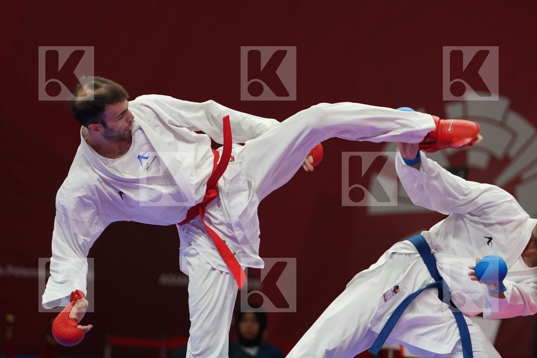 BAHMAN ASGARI GHONCHEH (ISLAMIC REPUBLIC OF IRAN) vs RAEF ADEL ALTURKISTANI (SAUDI ARABIA) in Senior Kumite Ð 75 Kg - final