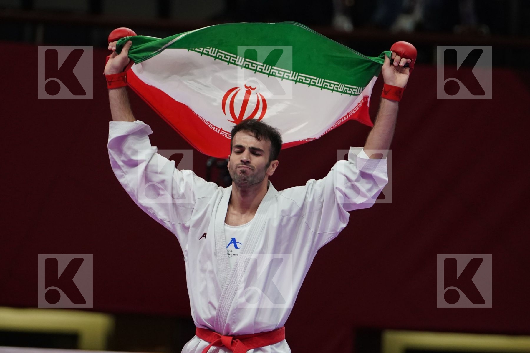 BAHMAN ASGARI GHONCHEH (ISLAMIC REPUBLIC OF IRAN) vs RAEF ADEL ALTURKISTANI (SAUDI ARABIA) in Senior Kumite Ð 75 Kg - final
