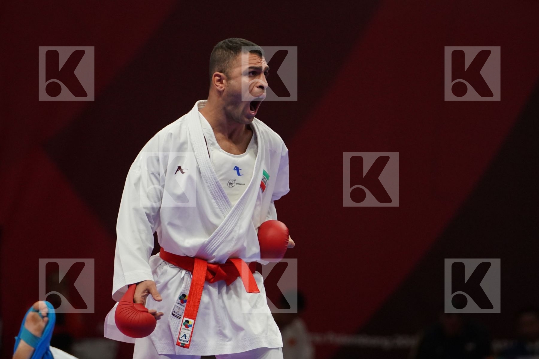 ZABIOLLAH POORSHAB (ISLAMIC REPUBLIC OF IRAN) vs JAVOHIR HAIDAROV (TAJIKISTAN) in Senior Kumite Ð 84 Kg - Qualification