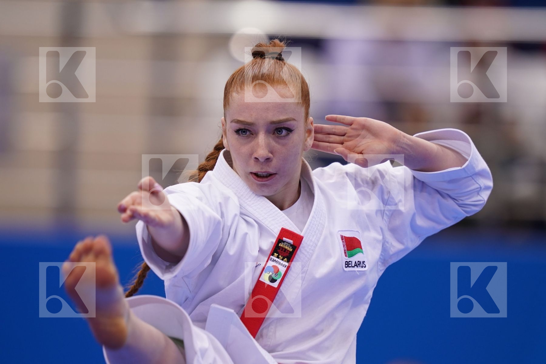 FURSAVA MARYIA (BELARUS) in Senior Female Kata - semi-final Bout