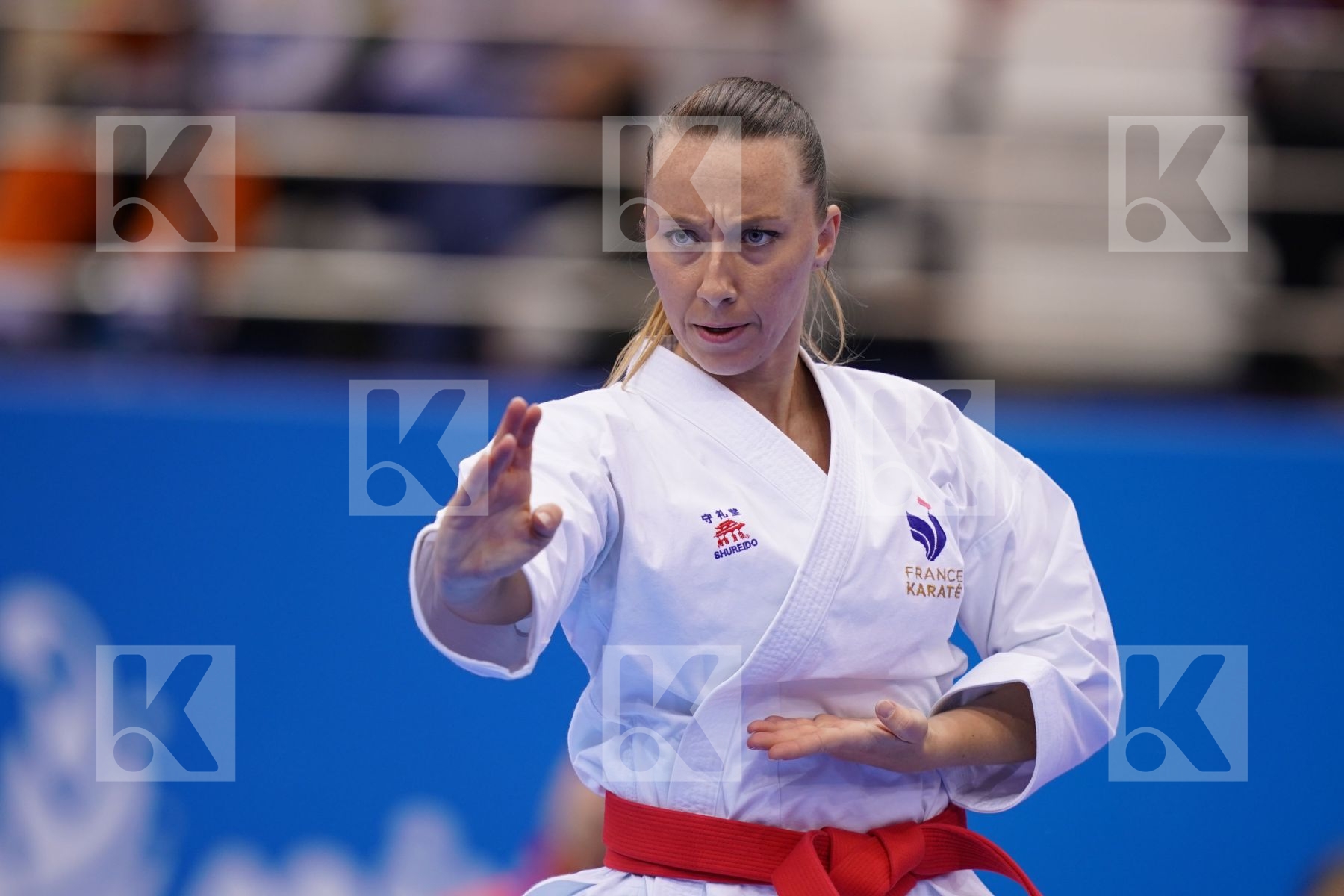 FERACCI ALEXANDRA (FRANCE) in Senior Female Kata - semi-final Bout