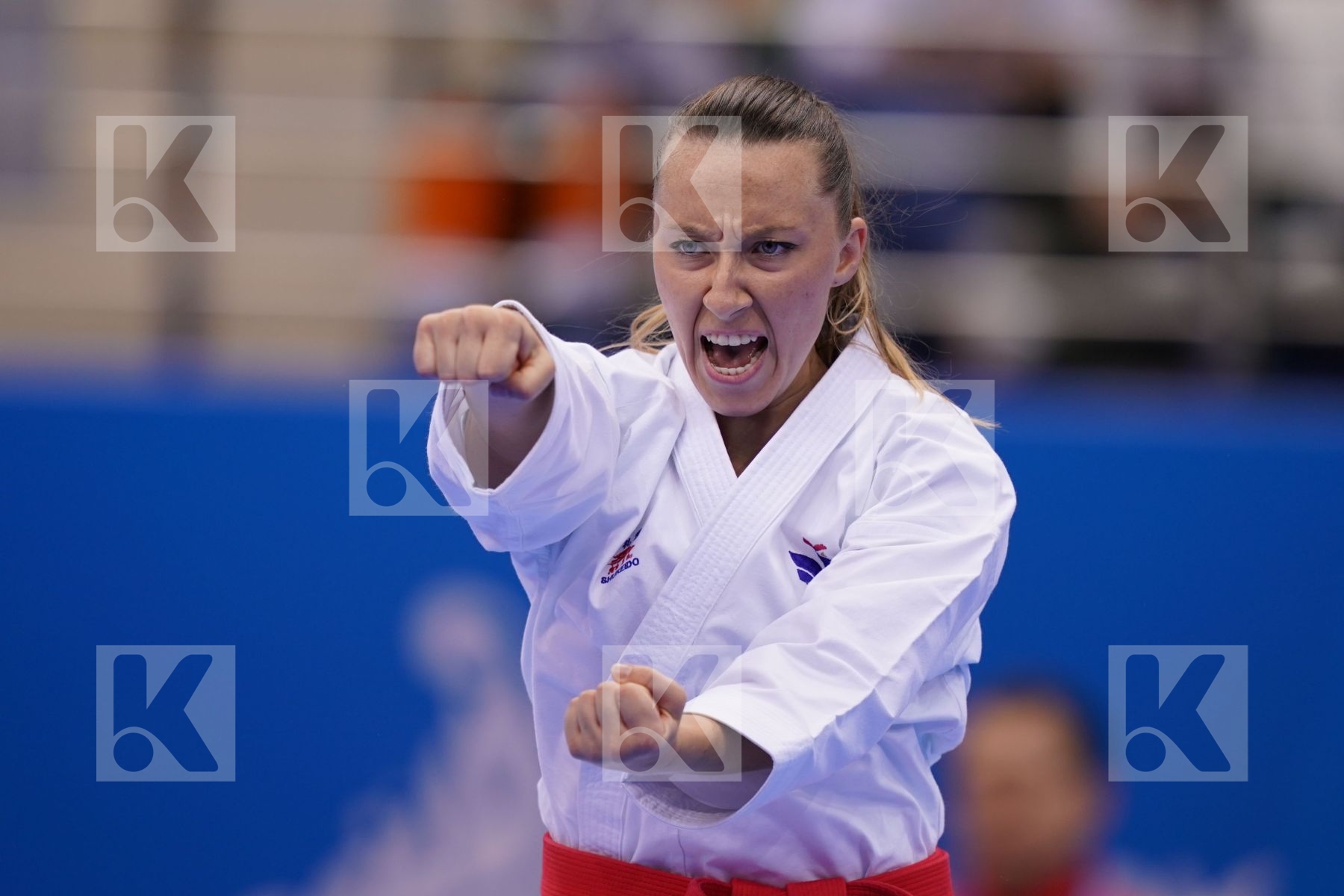 FERACCI ALEXANDRA (FRANCE) in Senior Female Kata - semi-final Bout