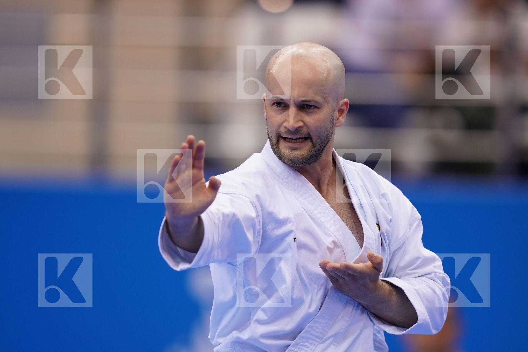 SMORGUNER ILJA (GERMANY) in Senior Male Kata - semi-final Bout