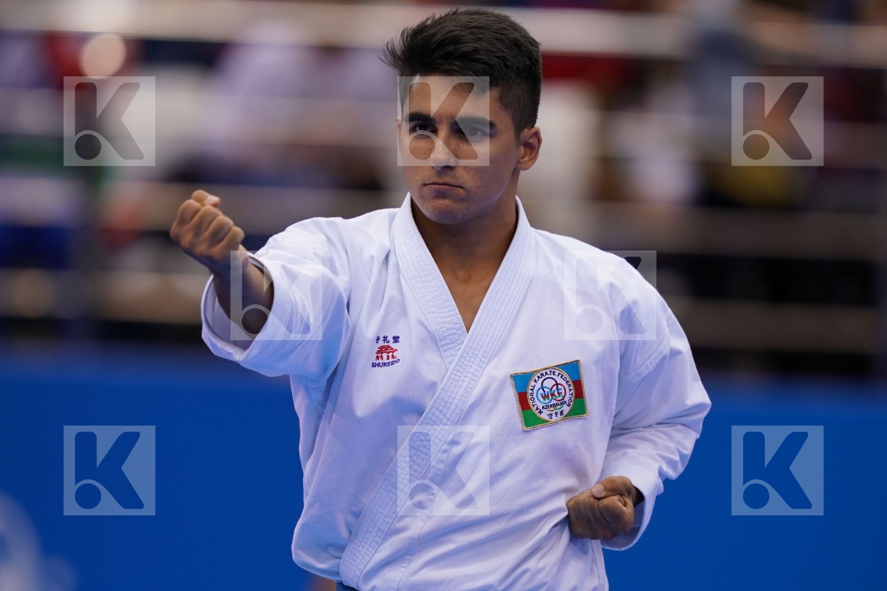 HEYDAROV ROMAN (AZERBAIJAN) in Senior Male Kata - semi-final Bout