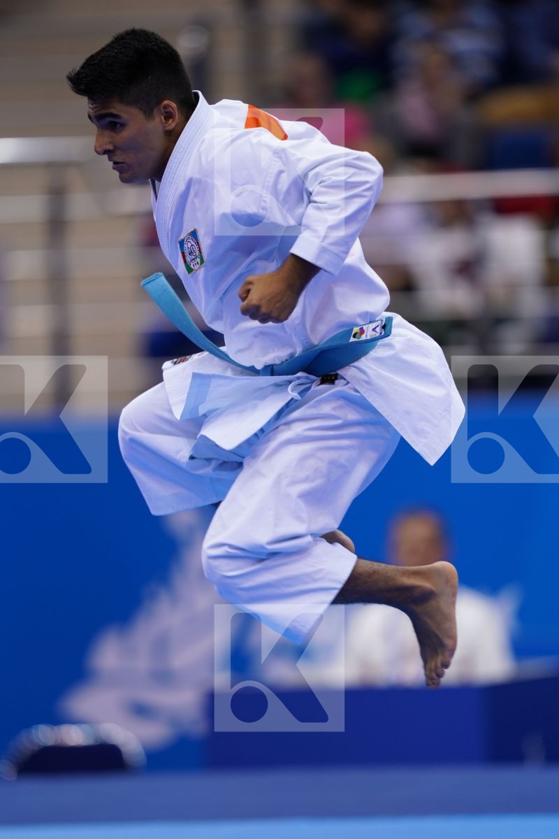 HEYDAROV ROMAN (AZERBAIJAN) in Senior Male Kata - semi-final Bout