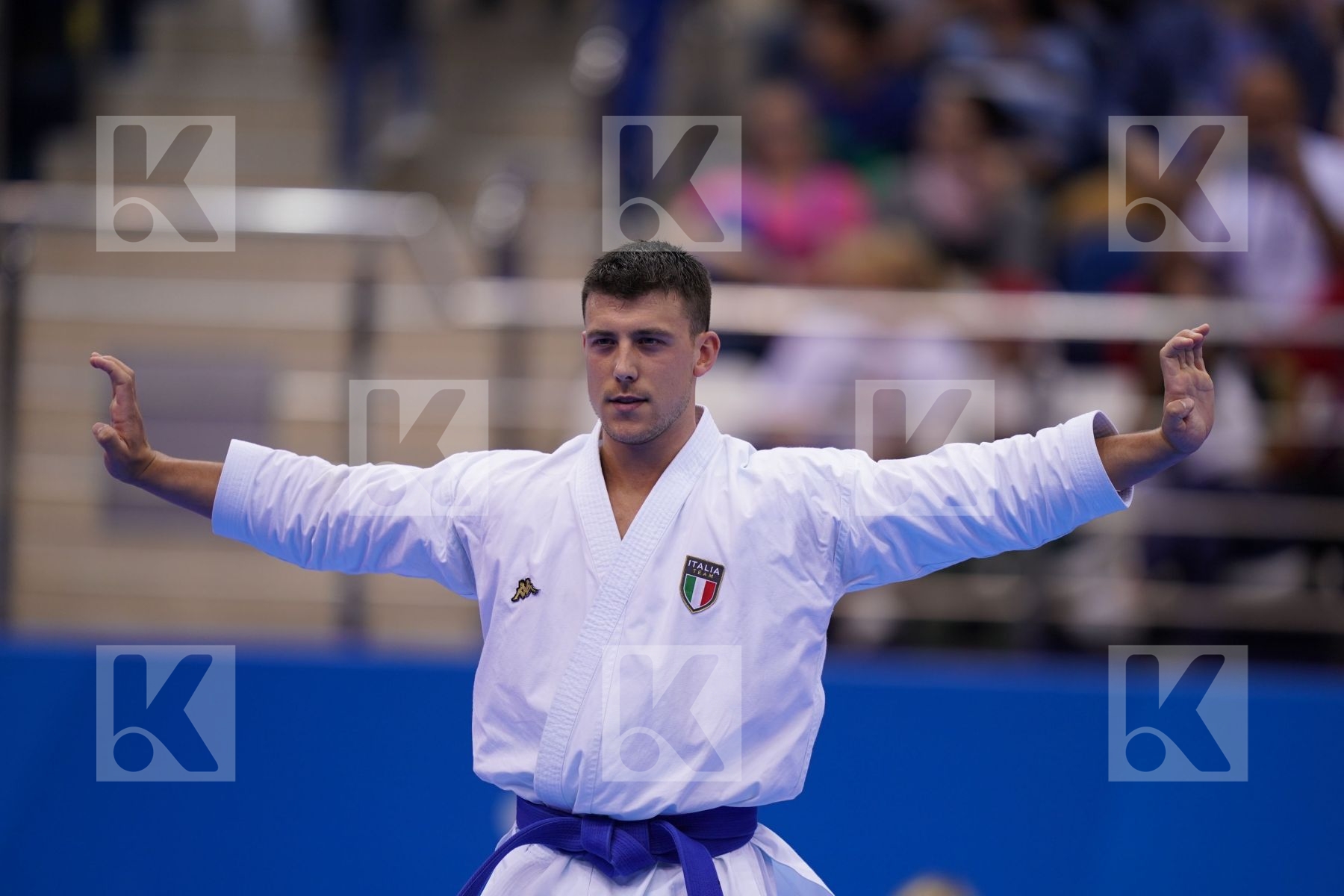 BUSATO MATTIA (ITALY) in Senior Male Kata - semi-final Bout