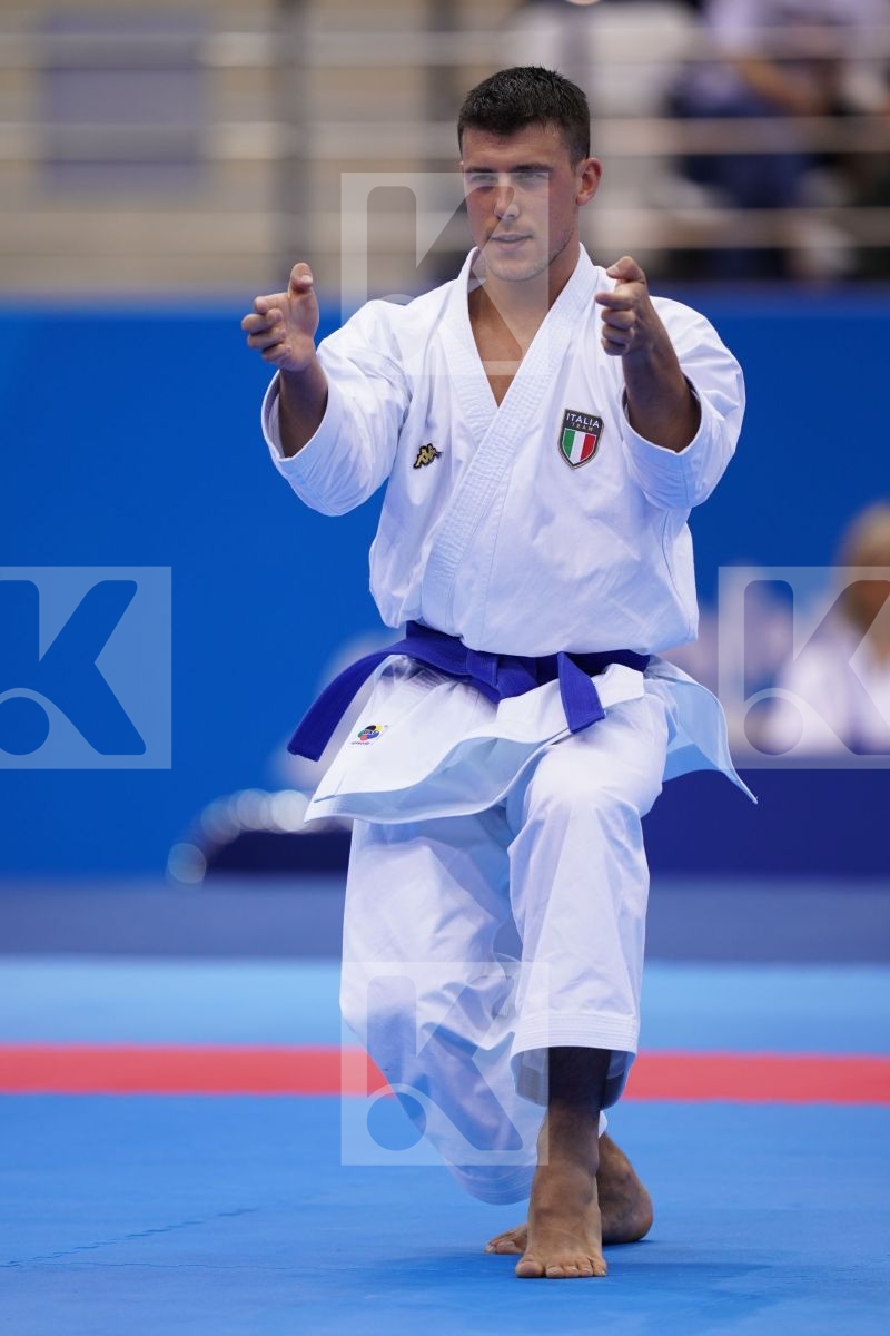 BUSATO MATTIA (ITALY) in Senior Male Kata - semi-final Bout