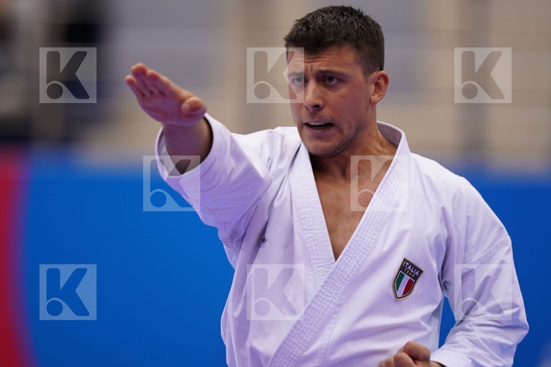 BUSATO MATTIA (ITALY) in Senior Male Kata - semi-final Bout