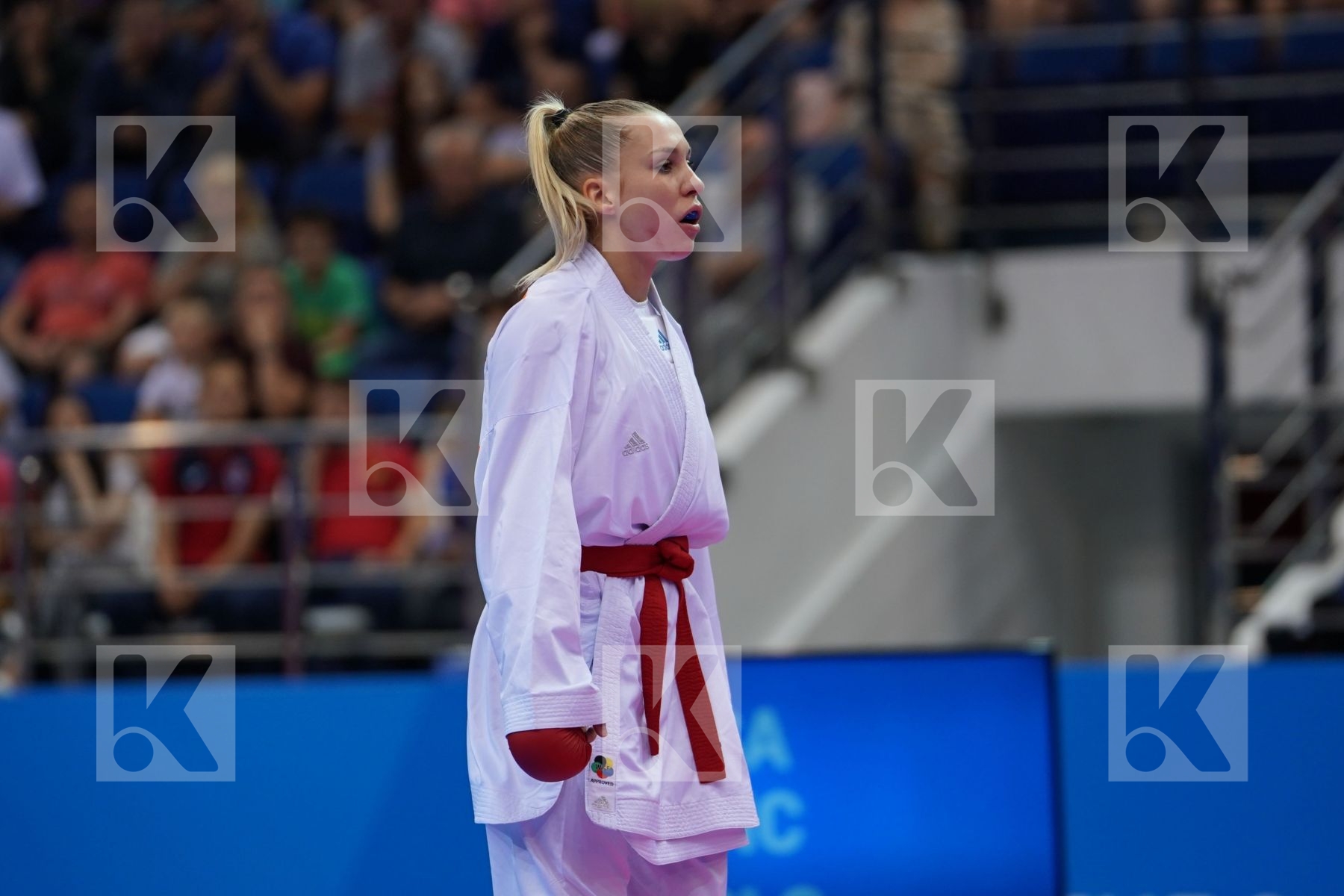 PHILIPPE GWENDOLINE (FRANCE) Vs RISTIC TJASA (SLOVENIA) in Senior Kumite -61 Kg - semi-final Bout