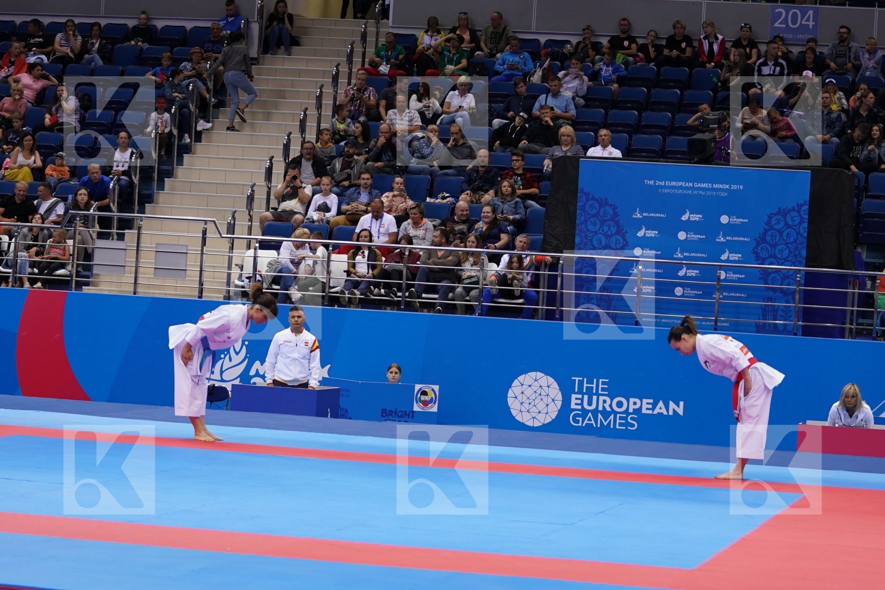 BOTTARO VIVIANA (ITALY) vs SANCHEZ JAIME SANDRA (SPAIN) in Senior Female Kata - Final Bout