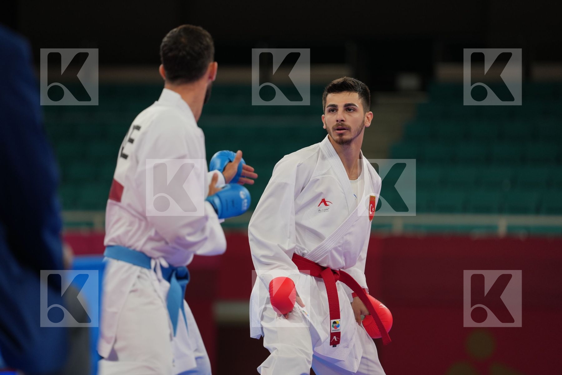 Samdan Eray (Turkey) - Kumite Male -67kg, Farzaliyev Firdovsi (Azerbaijan) - Kumite Male -67kg in  - Round Robin bout