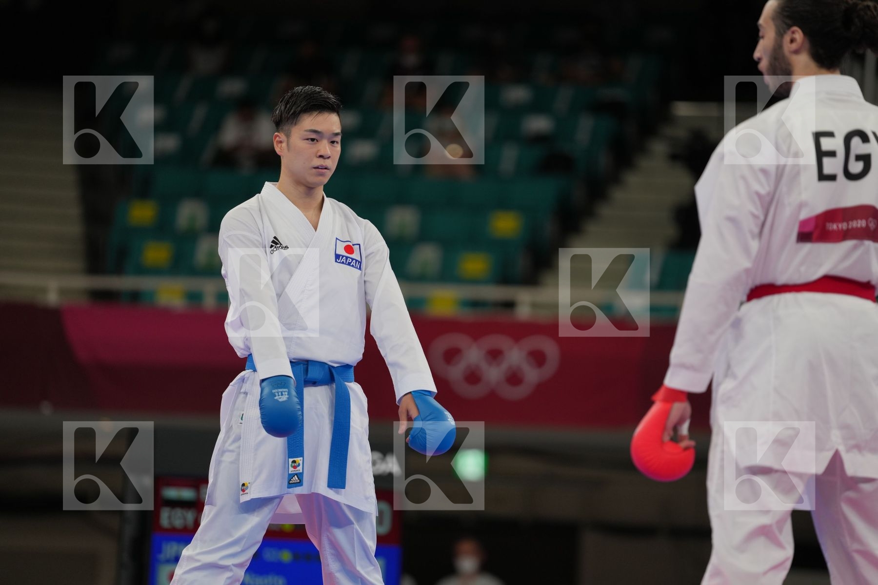 Elsawy Ali (Egypt) - Kumite Male -67kg, Sago Naoto (Japan) - Kumite Male -67kg in Senior Kumite -67 Kg - Round Robin bout