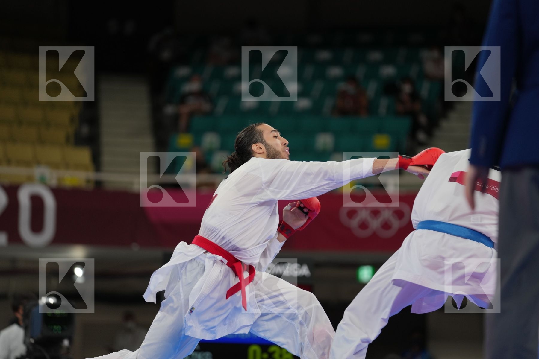 Elsawy Ali (Egypt) - Kumite Male -67kg, Farzaliyev Firdovsi (Azerbaijan) - Kumite Male -67kg in Senior Kumite -67 Kg - Round Robin bout