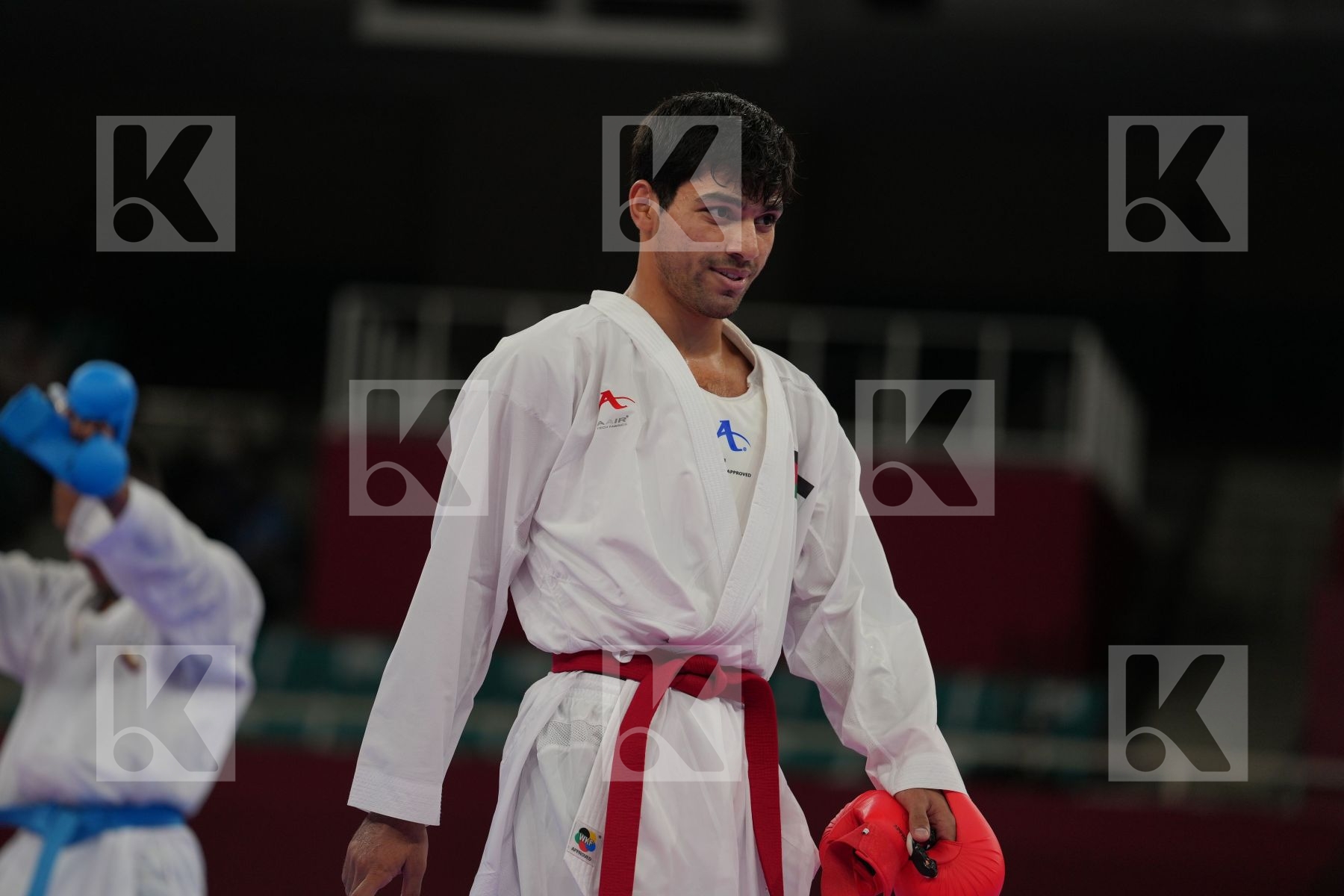 Almasatfa Abdel Rahman (Jordan) - Kumite Male -67kg, Madera Andres (Venezuela) - Kumite Male -67kg in Senior Kumite -67 Kg - Round Robin bout