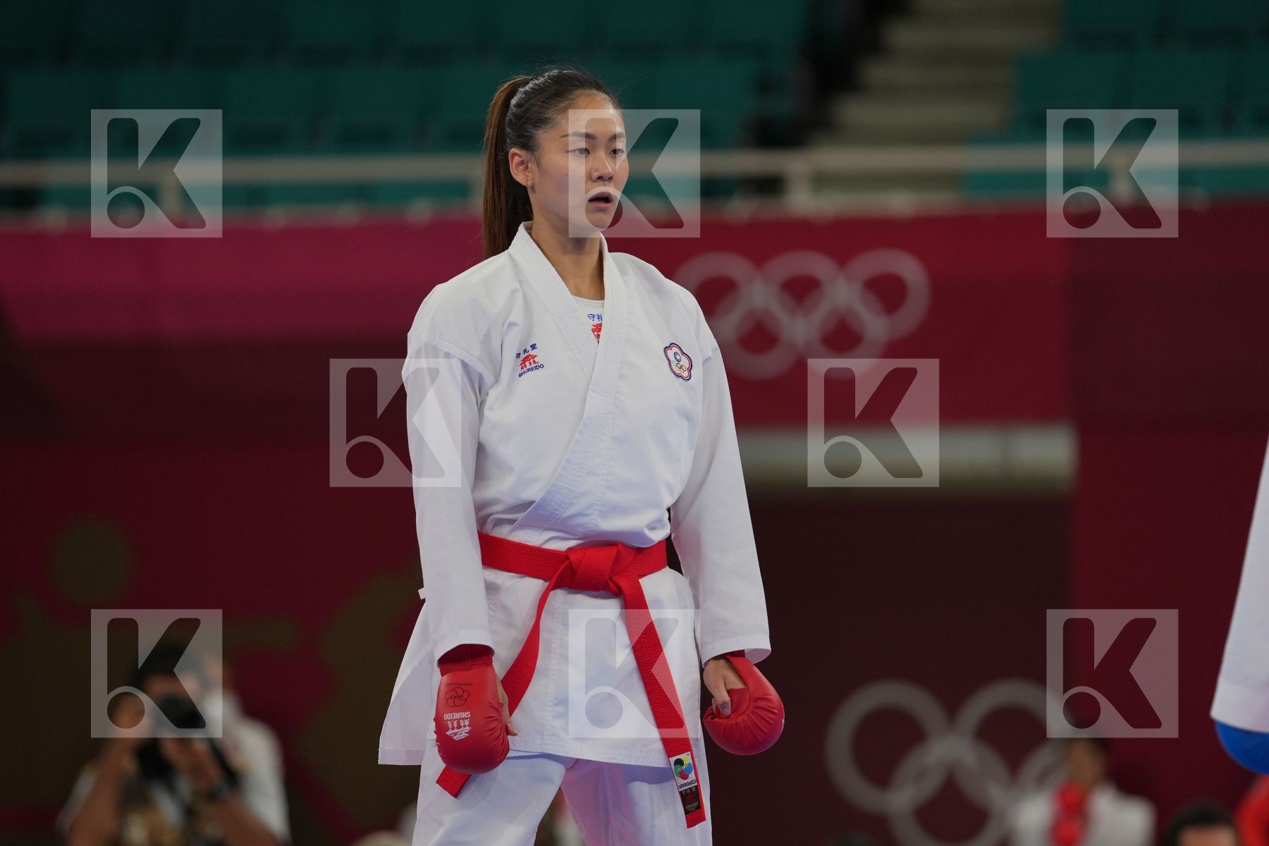 Wen Tzu-Yun (Chinese Taipei) - Kumite Female -55kg, Bahmanyar Sara (Islamic Republic of Iran) - Kumite Female -55kg in Senior Kumite -55 Kg - Round Robin bout