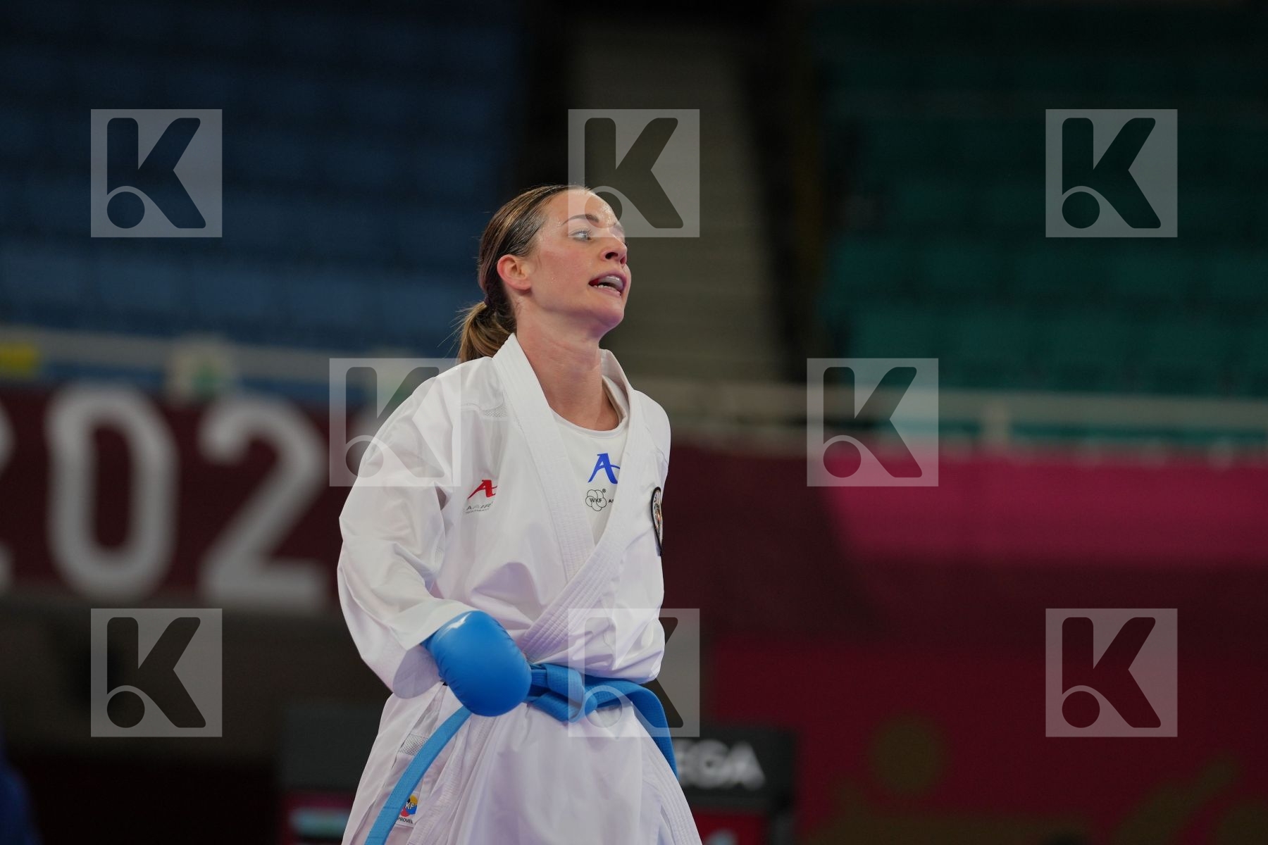 Sayed Radwa (Egypt) - Kumite Female -55kg, Plank Bettina (Austria) - Kumite Female -55kg in Senior Kumite -55 Kg - Round Robin bout