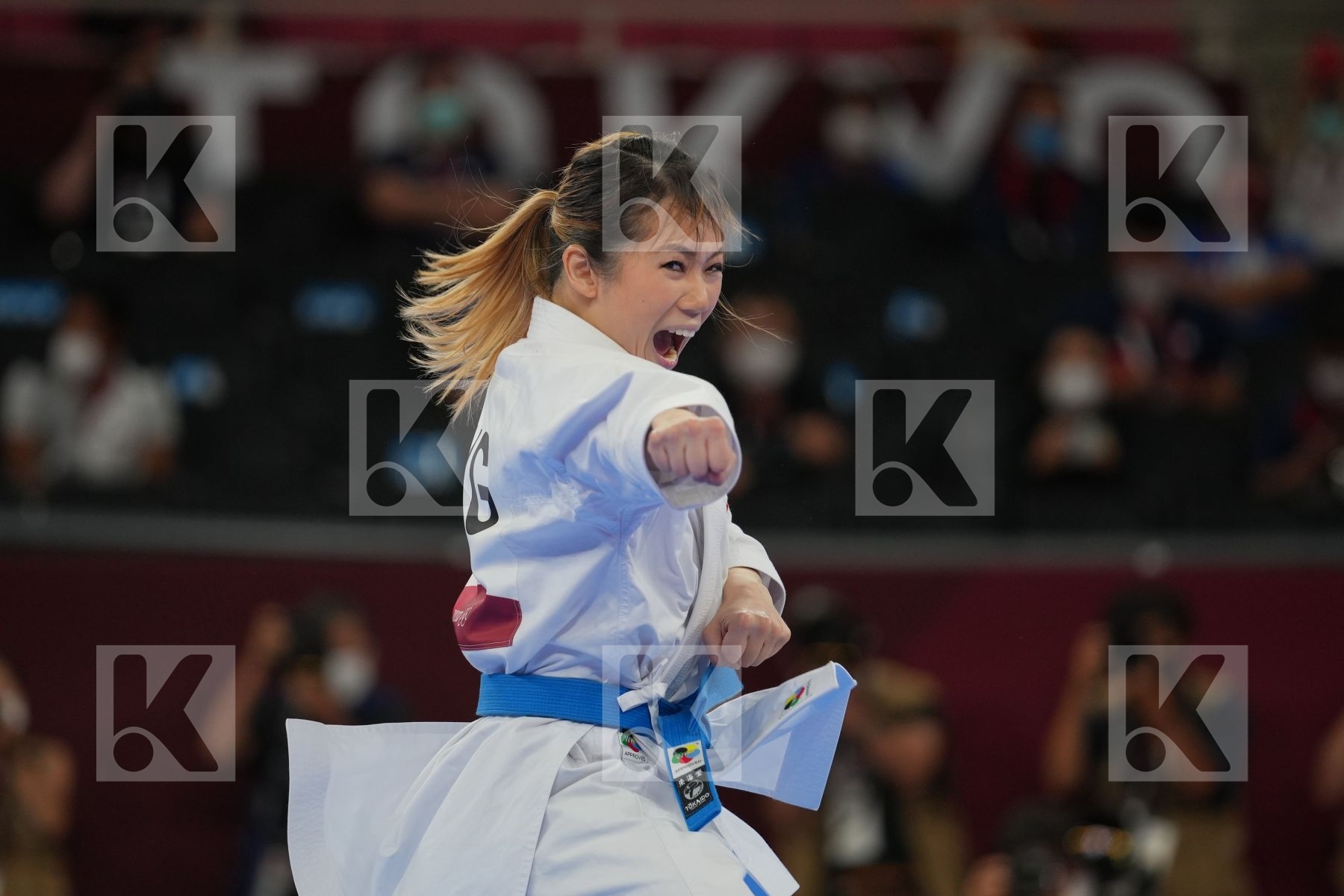 Lau Mo Sheung Grace (Hong Kong) - Kata Female in Senior Female Kata - Semifinal bout