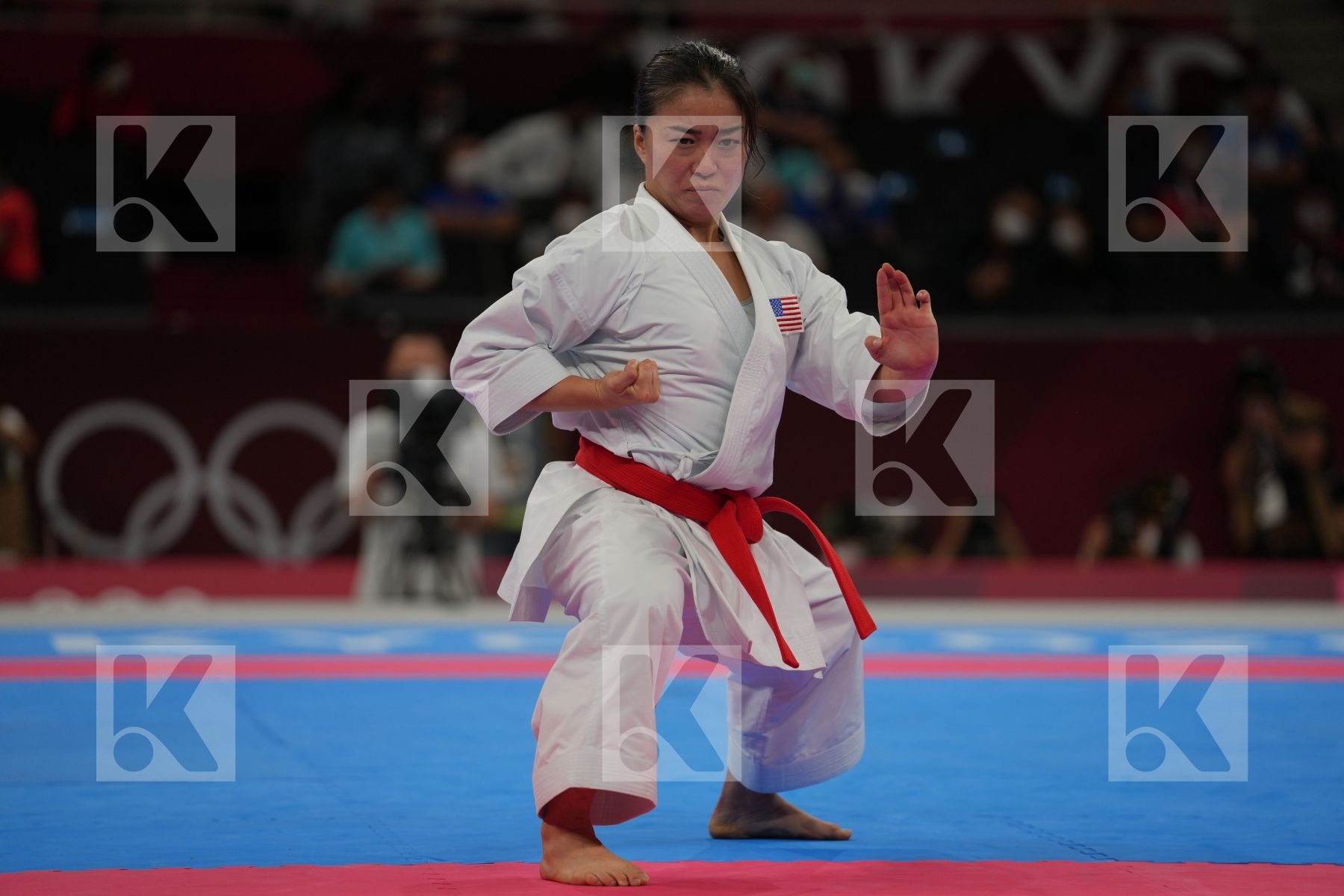 Kokumai Sakura (United States of America) - Kata Female in Senior Female Kata - Semifinal bout