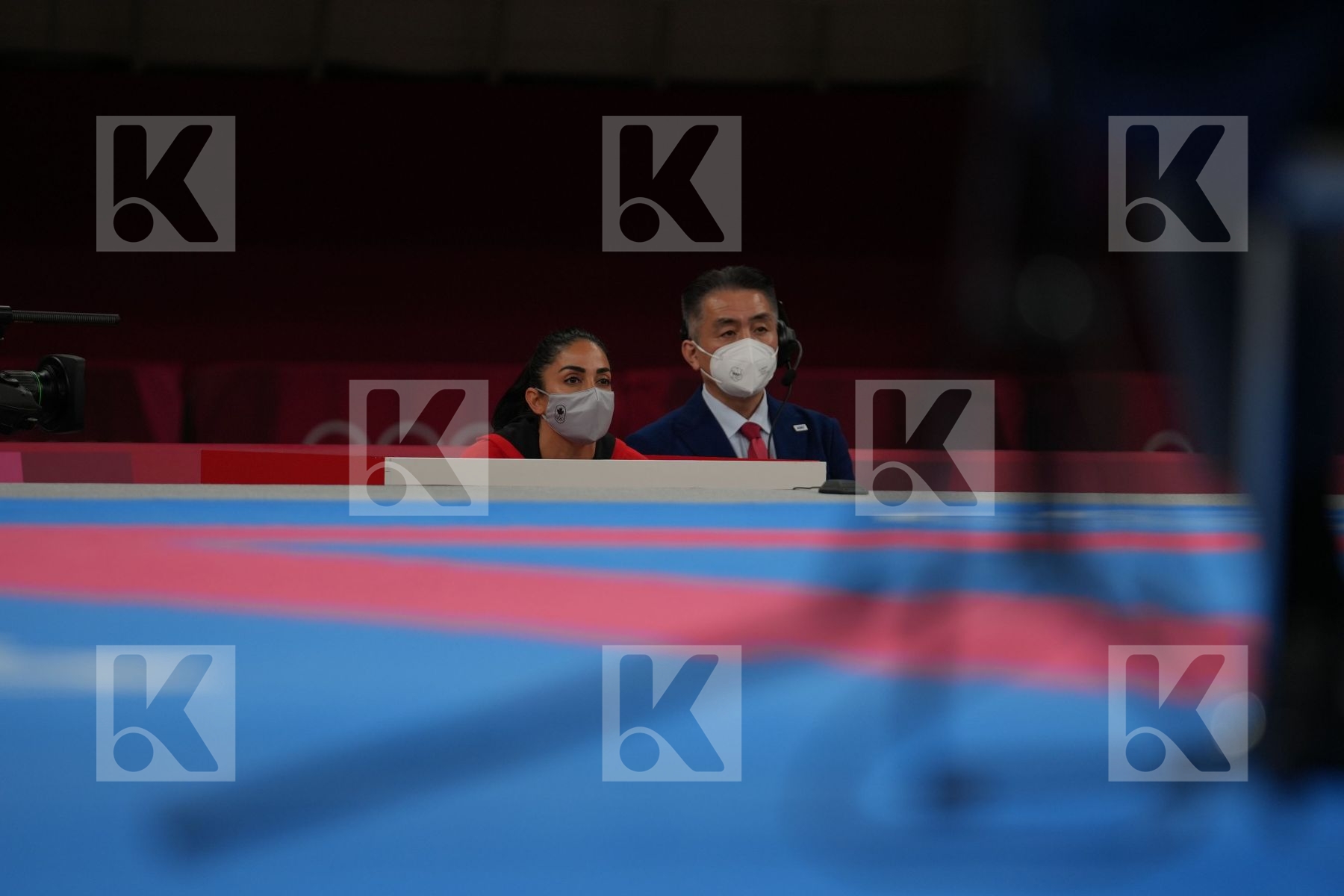 Gaysinsky Daniel (Canada) - Kumite Male +75kg, Irr Brian (United States of America) - Kumite Male +75kg in Senior Kumite 75+ Kg - Round Robin bout