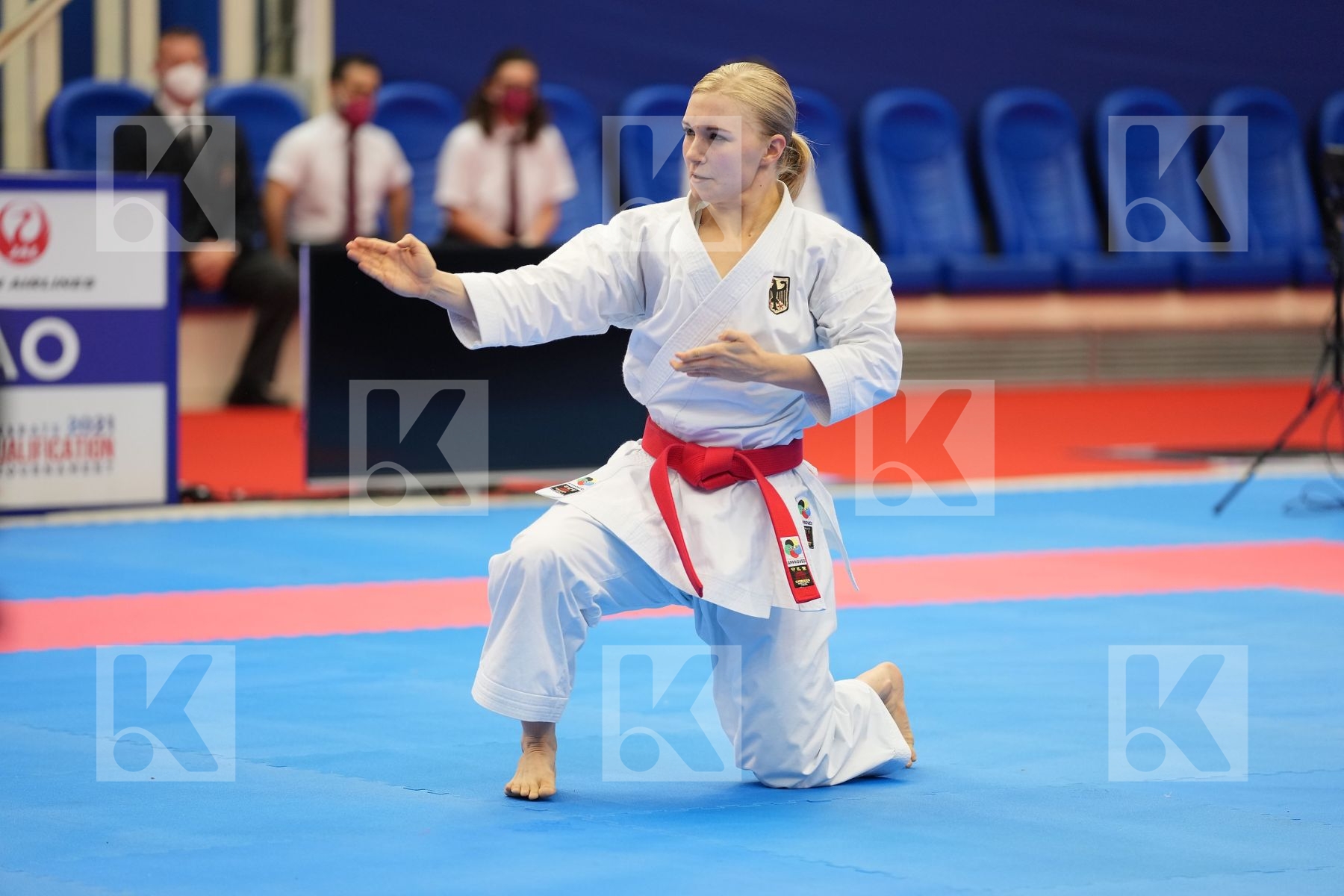 JUETTNER JASMIN (GERMANY) in Olympic Category - Kata Female - Round Robin bout