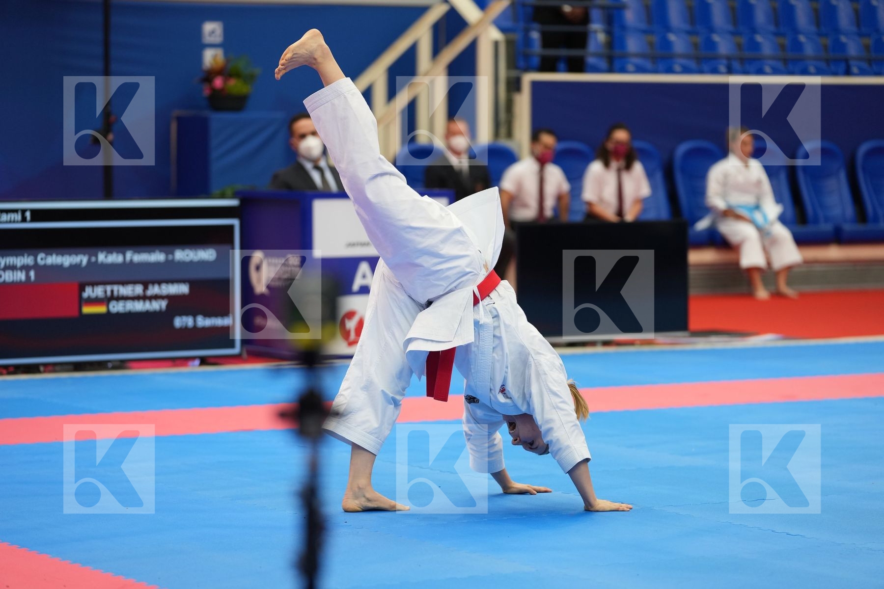 JUETTNER JASMIN (GERMANY) in Olympic Category - Kata Female - Round Robin bout