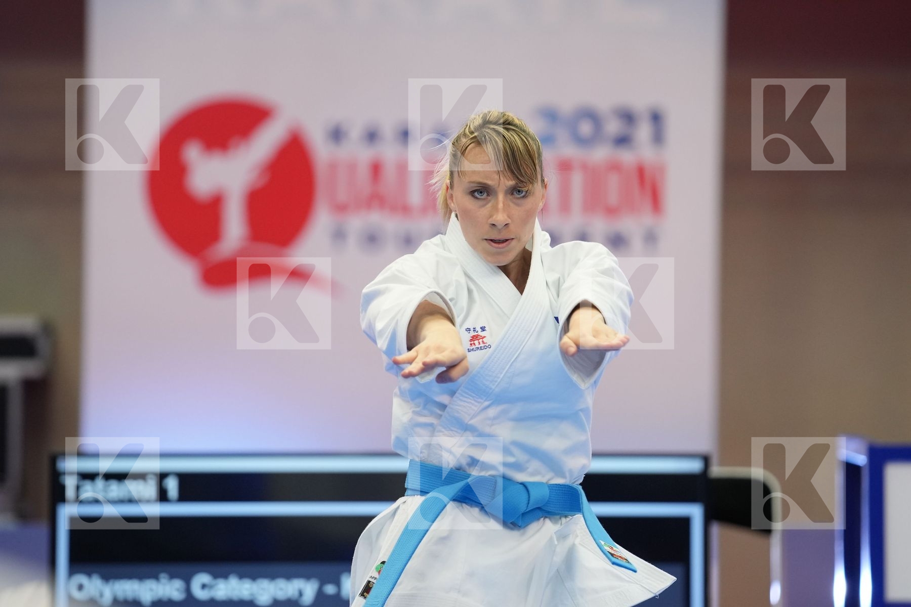 FERACCI ALEXANDRA (FRANCE) in Olympic Category - Kata Female - Round Robin bout