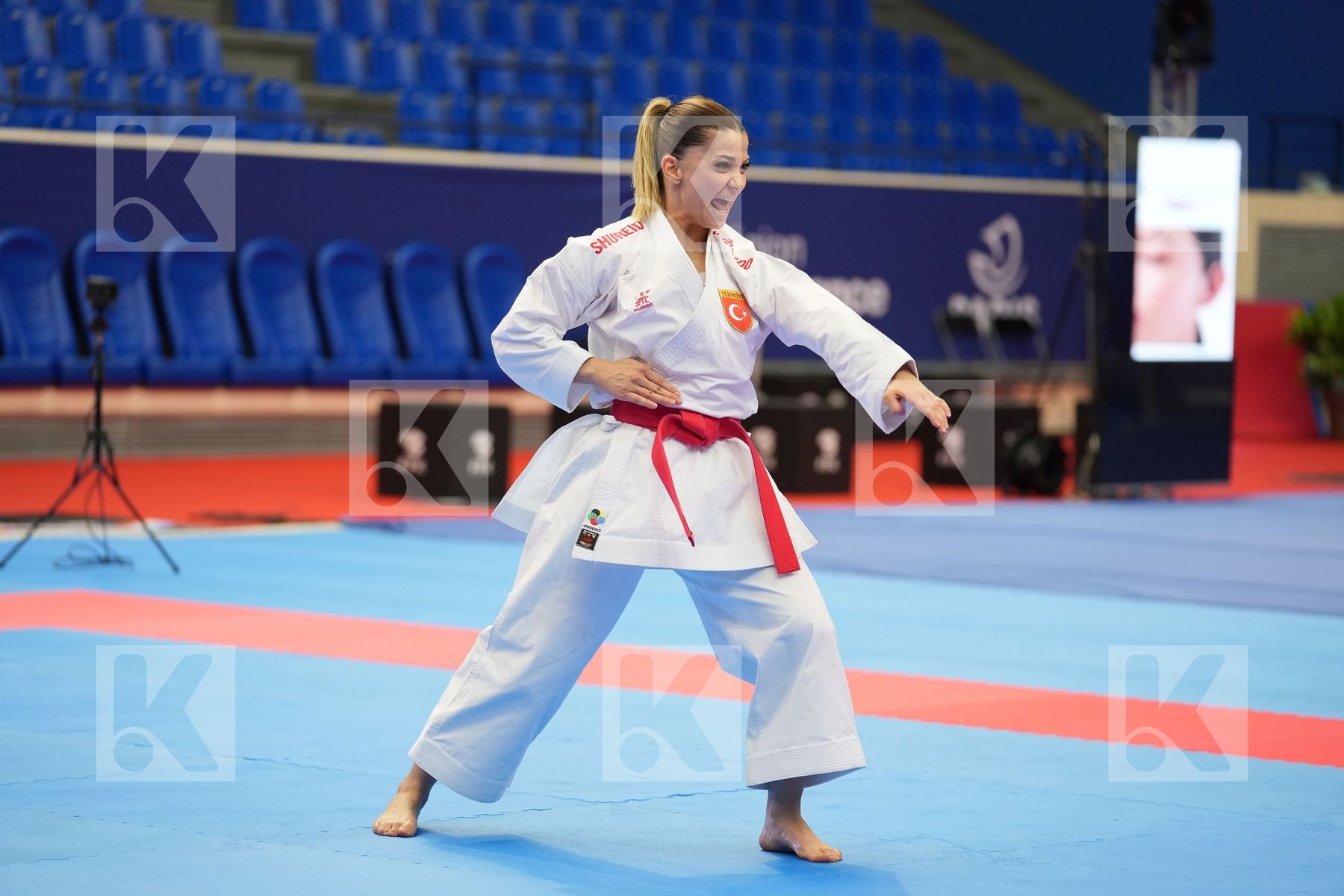BOZAN DILARA (TURKEY) in Olympic Category - Kata Female - Round Robin bout