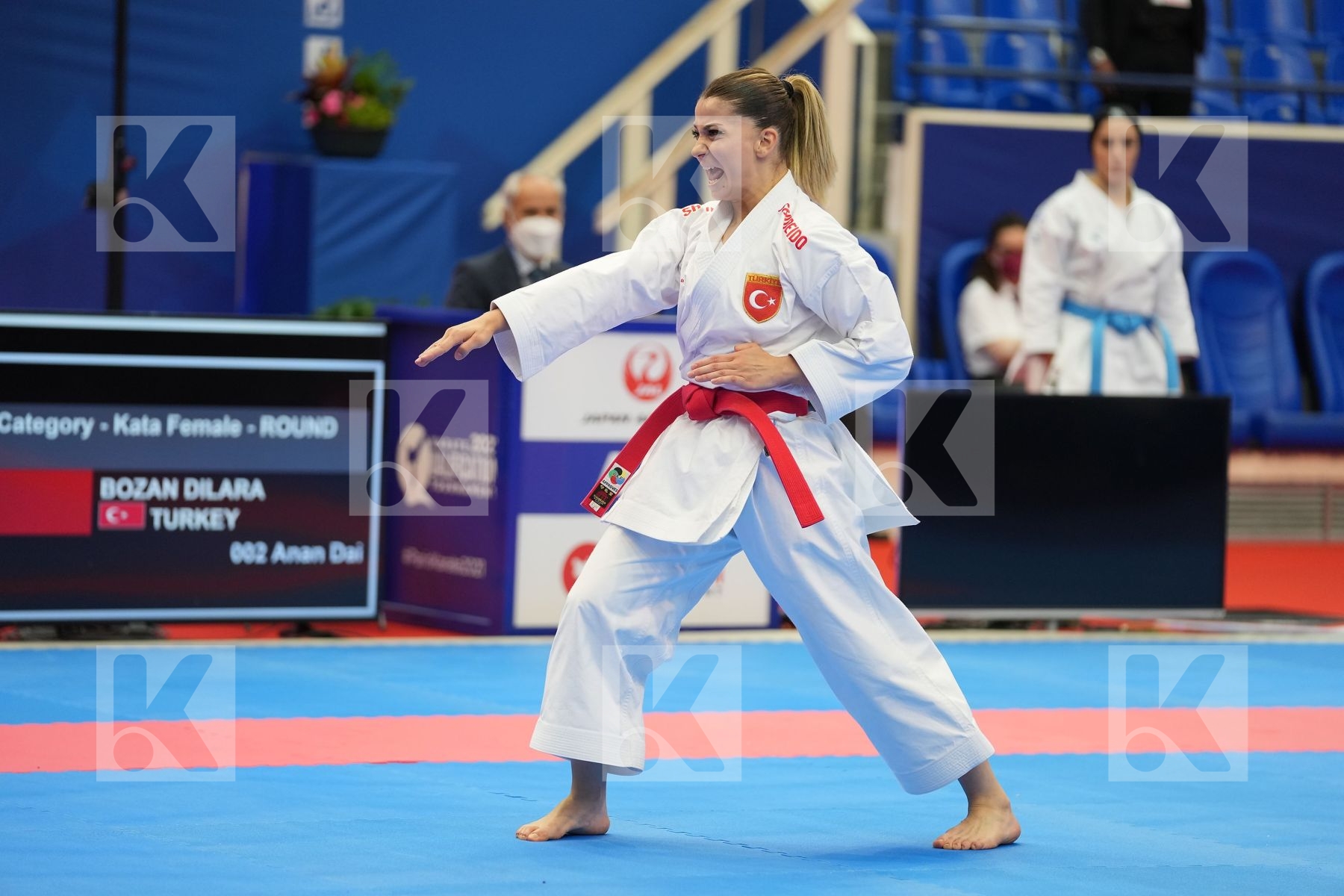 BOZAN DILARA (TURKEY) in Olympic Category - Kata Female - Round Robin bout