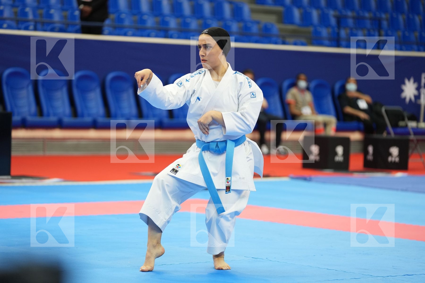 SADEGHI DASTAK FATEMEH (ISLAMIC REPUBLIC OF IRAN) in Olympic Category - Kata Female - Round Robin bout