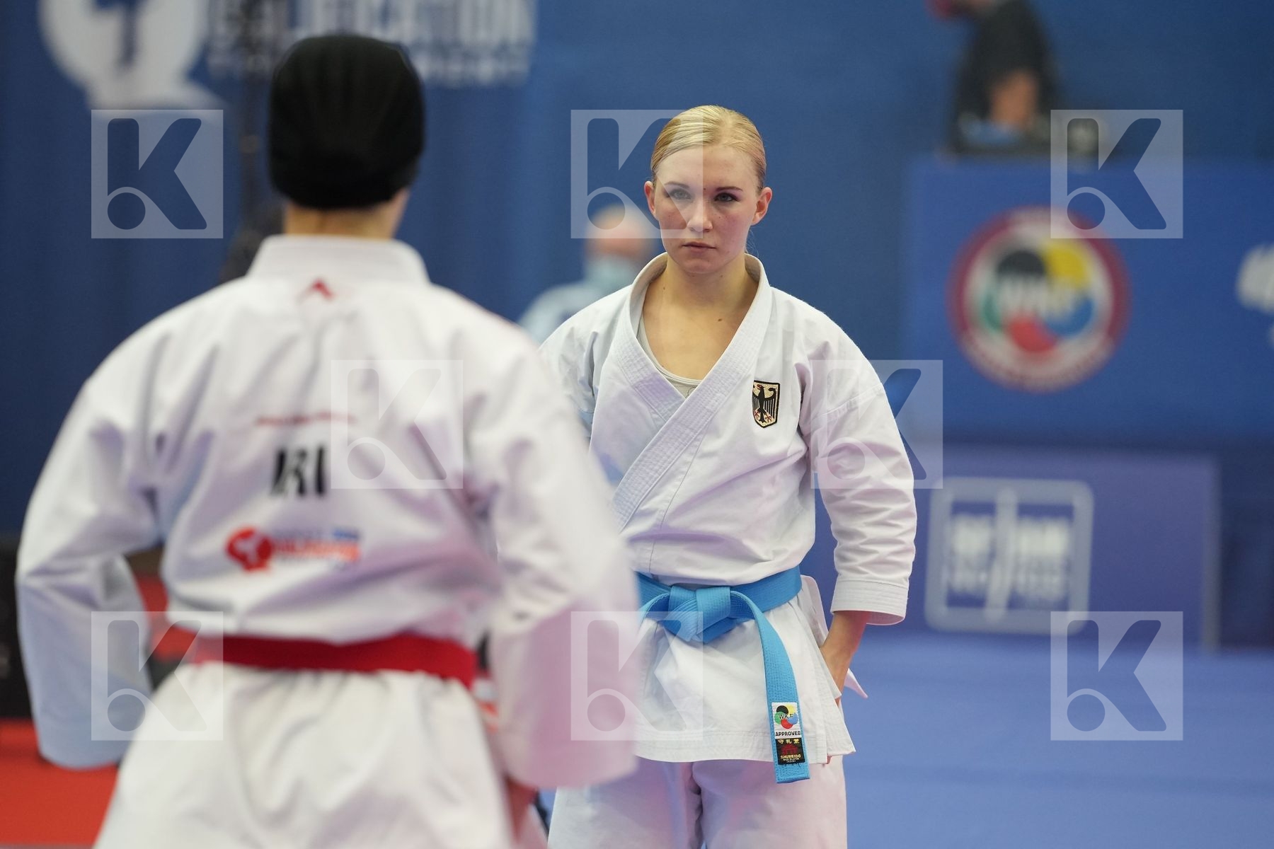 JUETTNER JASMIN (GERMANY) in Olympic Category - Kata Female - Round Robin bout