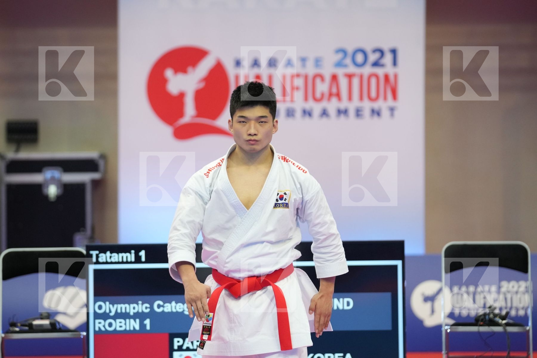 PARK HEEJUN (REPUBLIC OF KOREA) in Olympic Category - Kata Male - Round Robin bout