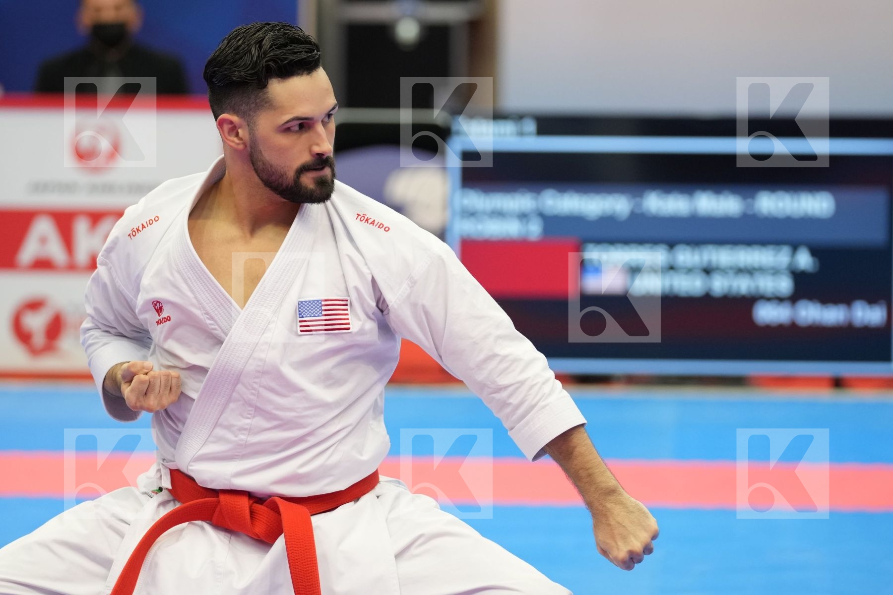 TORRES  GUTIERREZ ARIEL (UNITED STATES) in Olympic Category - Kata Male - Round Robin bout