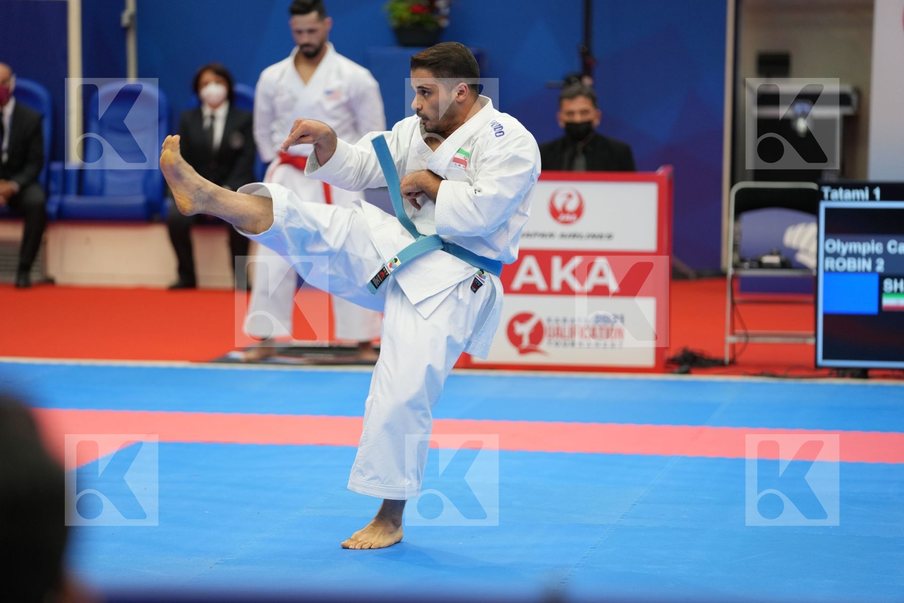 SHAHRJERDI ABOLFAZL (ISLAMIC REPUBLIC OF IRAN) in Olympic Category - Kata Male - Round Robin bout