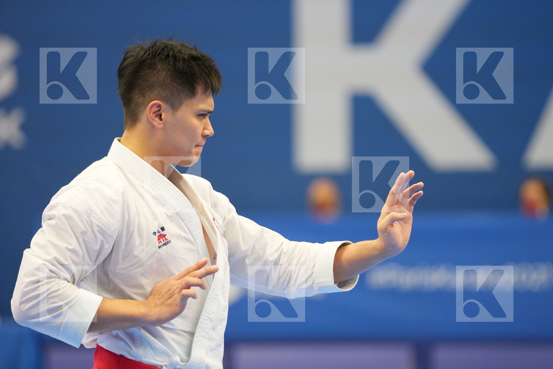 WANG YI TA (CHINESE TAIPEI) in Olympic Category - Kata Male - Round Robin bout