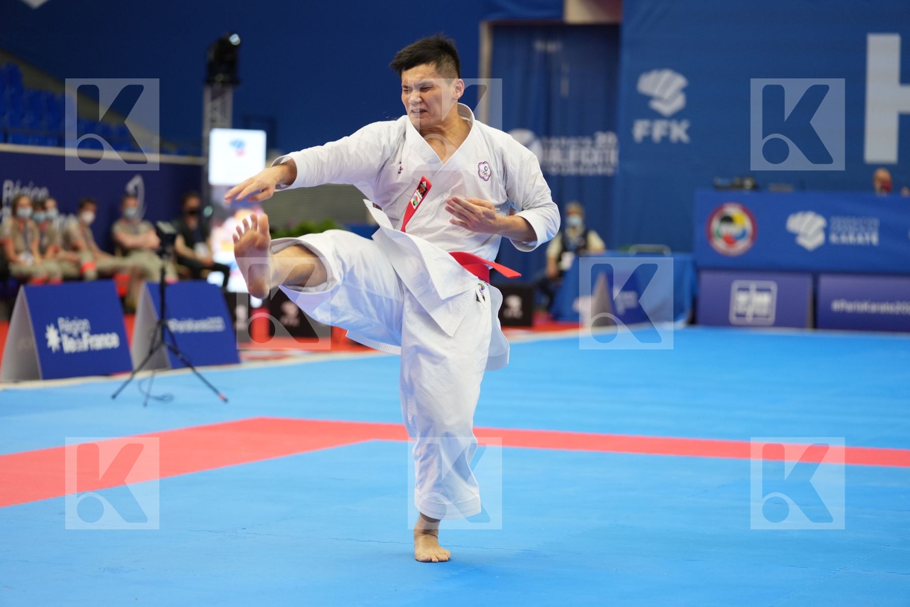 WANG YI TA (CHINESE TAIPEI) in Olympic Category - Kata Male - Round Robin bout