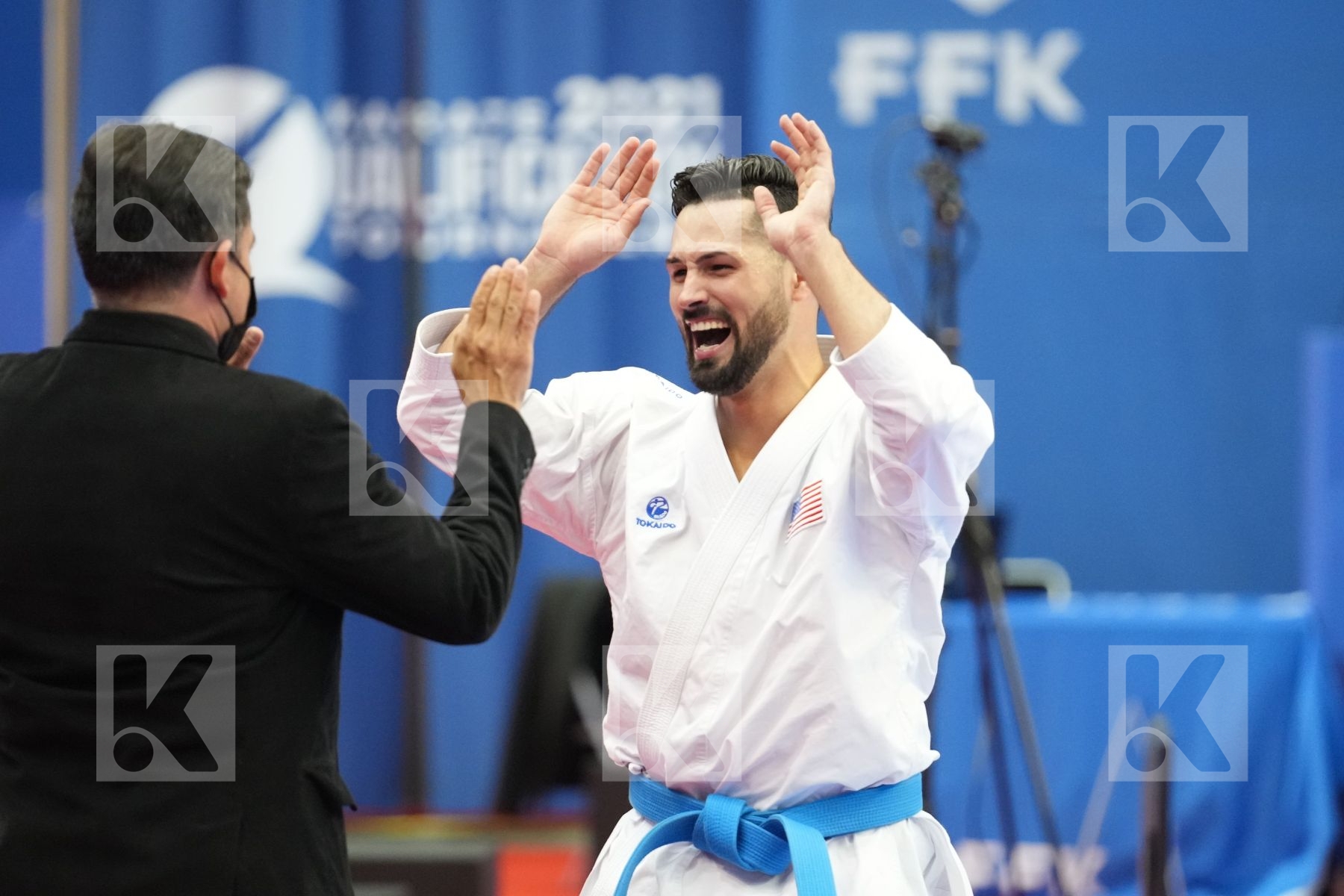 TORRES  GUTIERREZ ARIEL (UNITED STATES) in Olympic Category - Kata Male - Round Robin bout