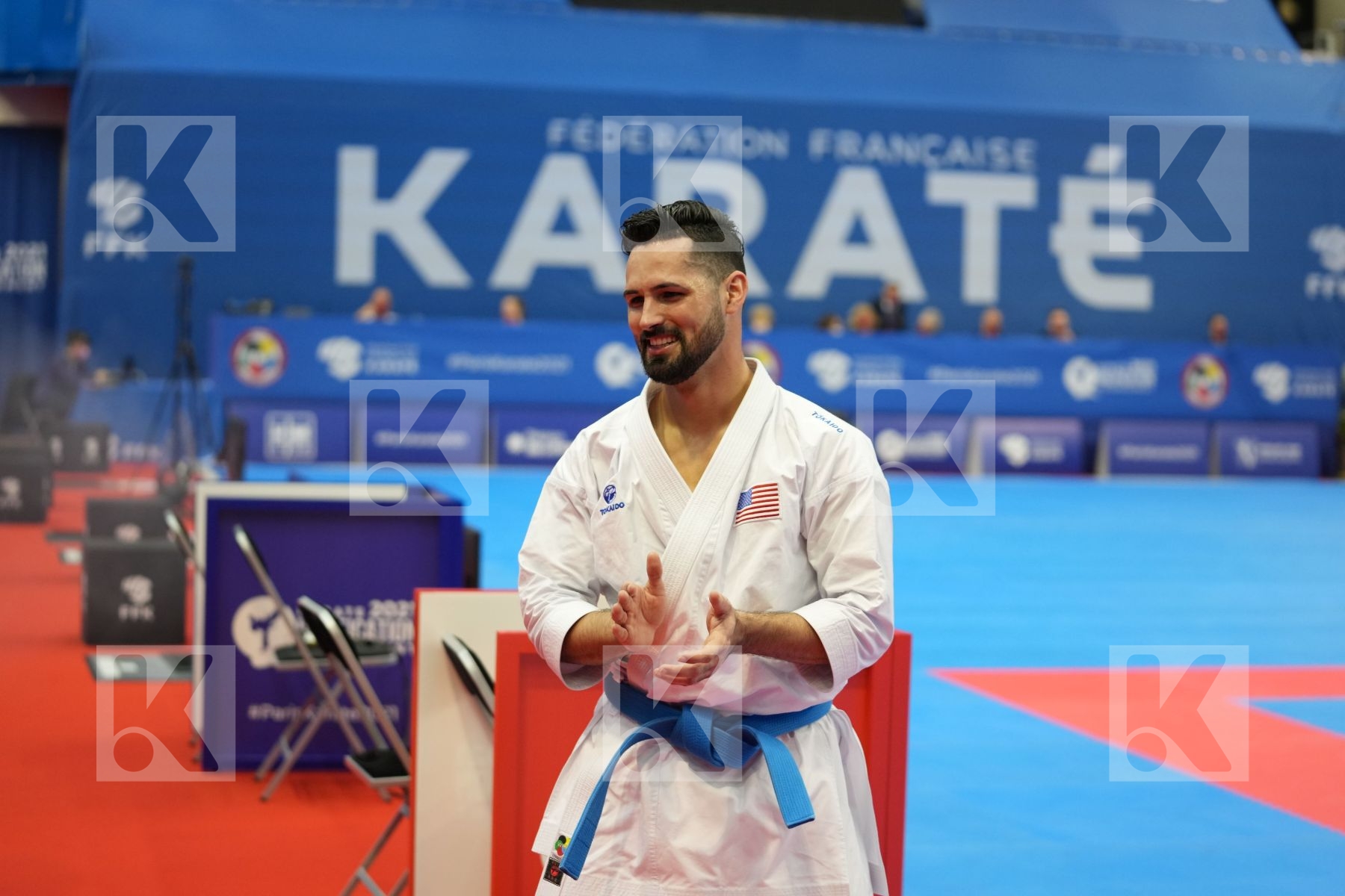 TORRES  GUTIERREZ ARIEL (UNITED STATES) in Olympic Category - Kata Male - Round Robin bout