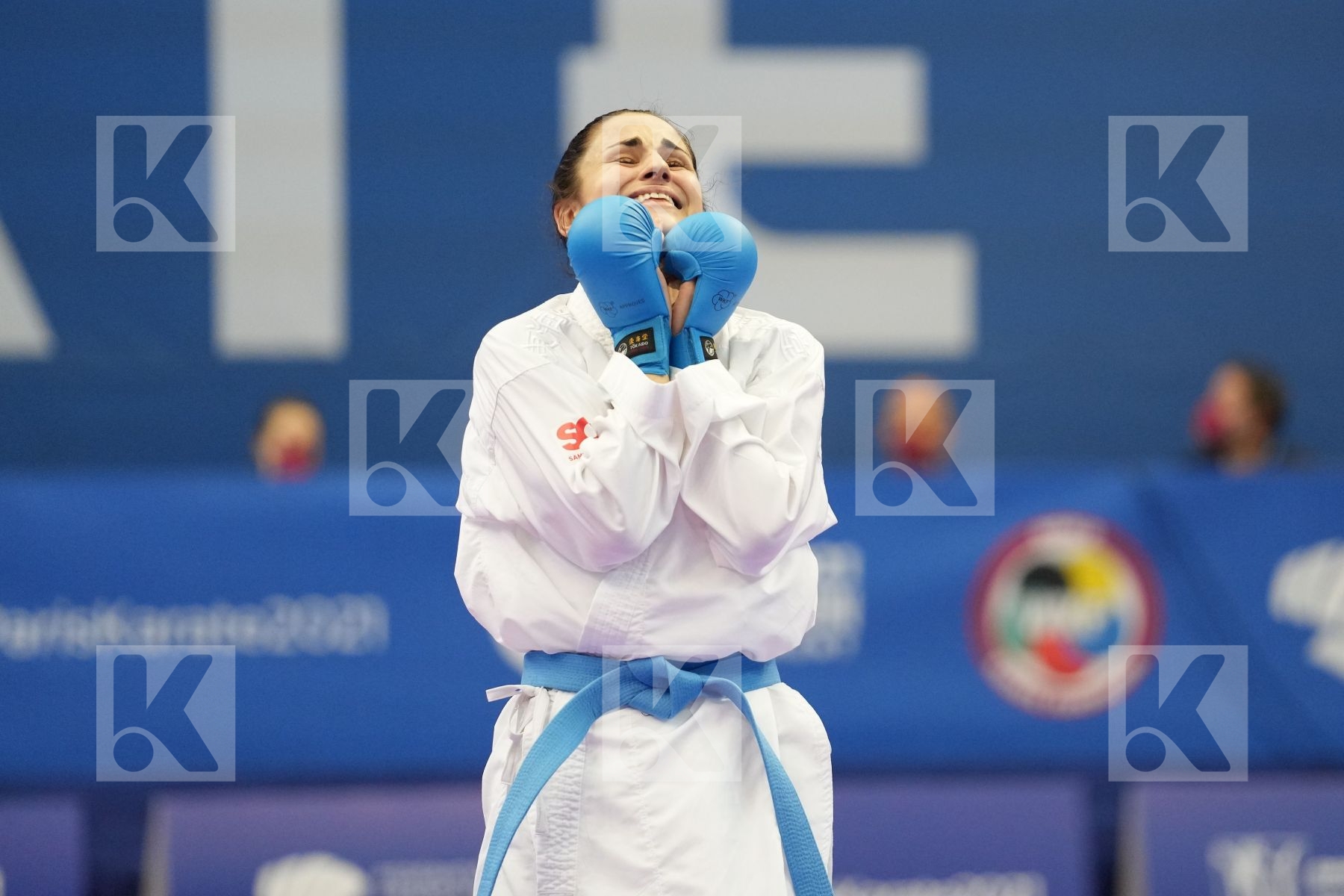 QUIRICI ELENA (SWITZERLAND) in Olympic Category - Kumite Female 61+ KG - Round Robin bout