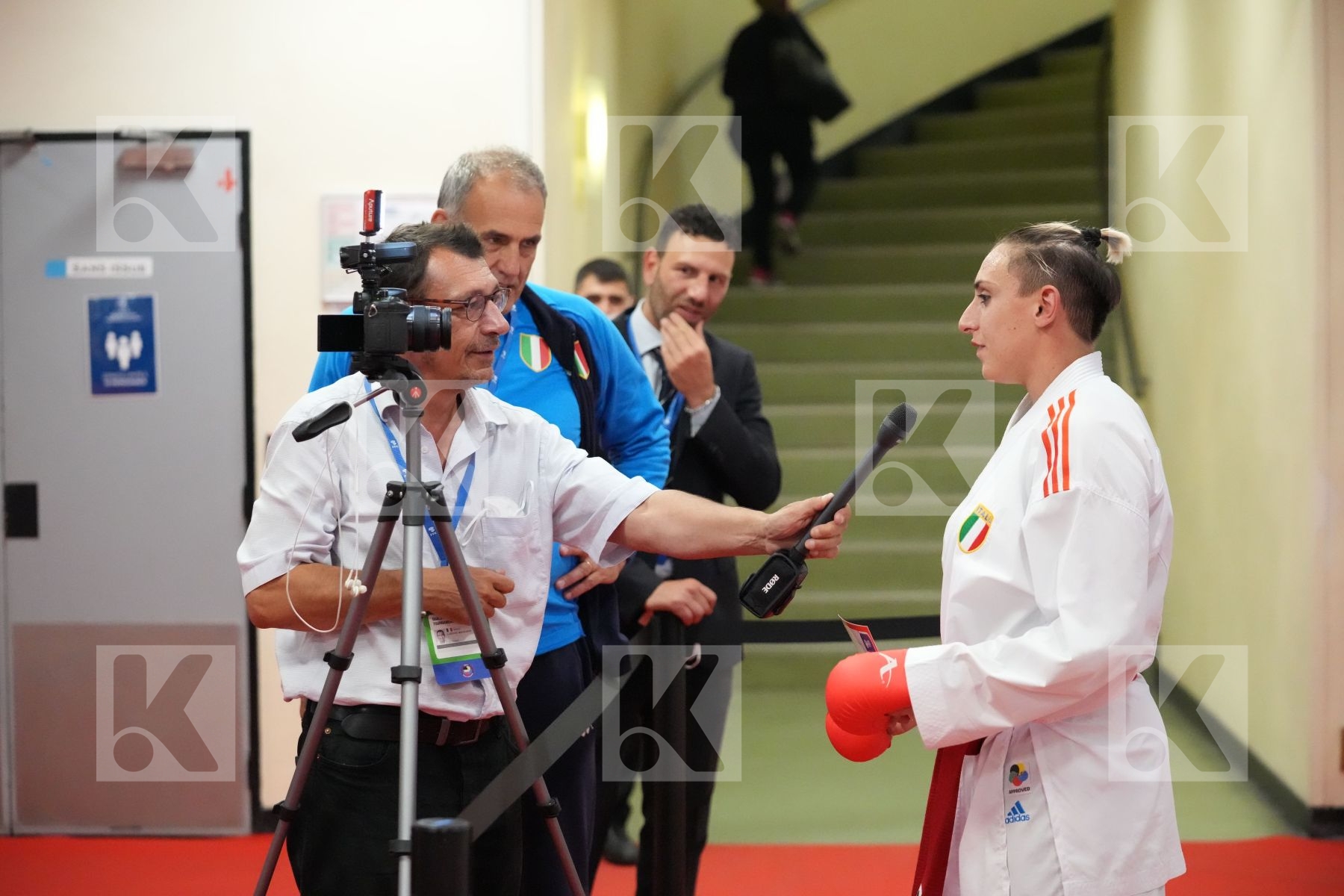 SEMERARO SILVIA (ITALY) in Olympic Category - Kumite Female 61+ KG - Round Robin bout