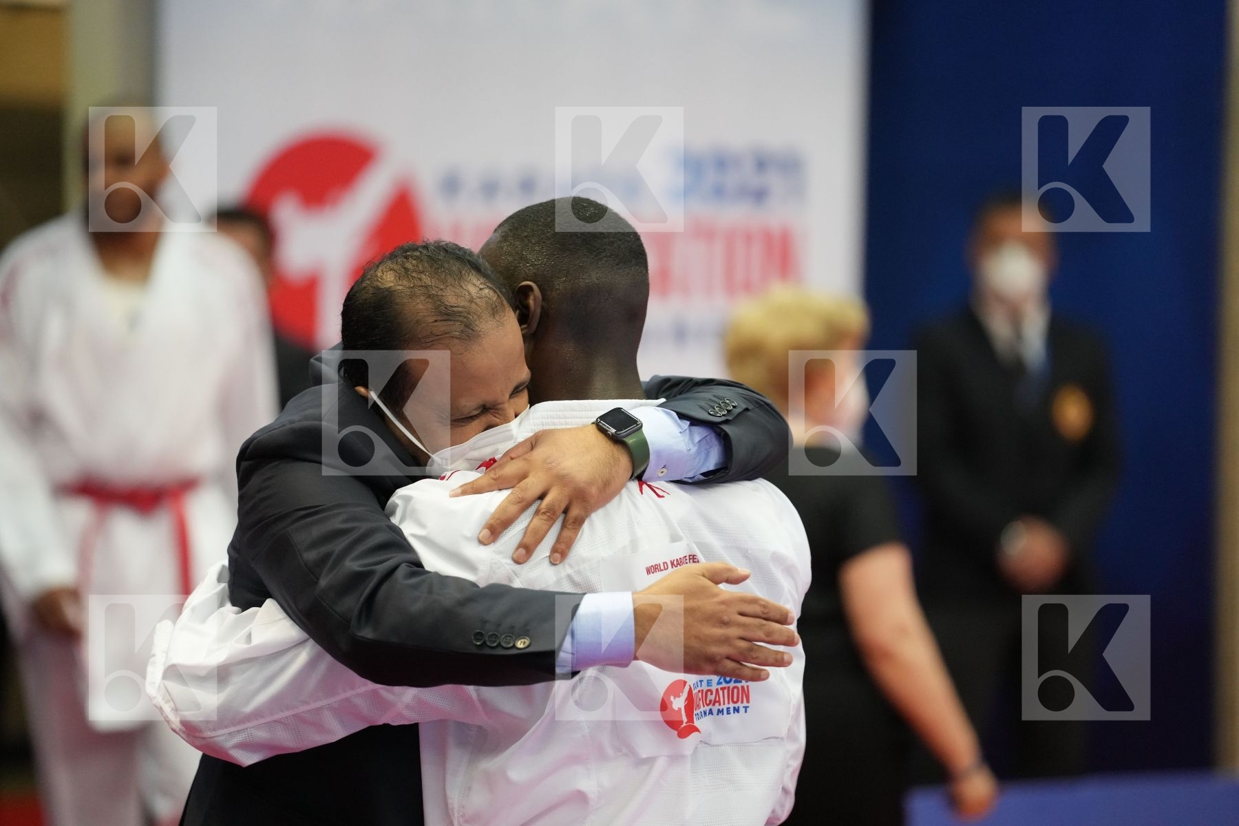 HAMEDI TAREG (SAUDI ARABIA) in Olympic Category - Kumite Male 75+ KG - Round Robin bout