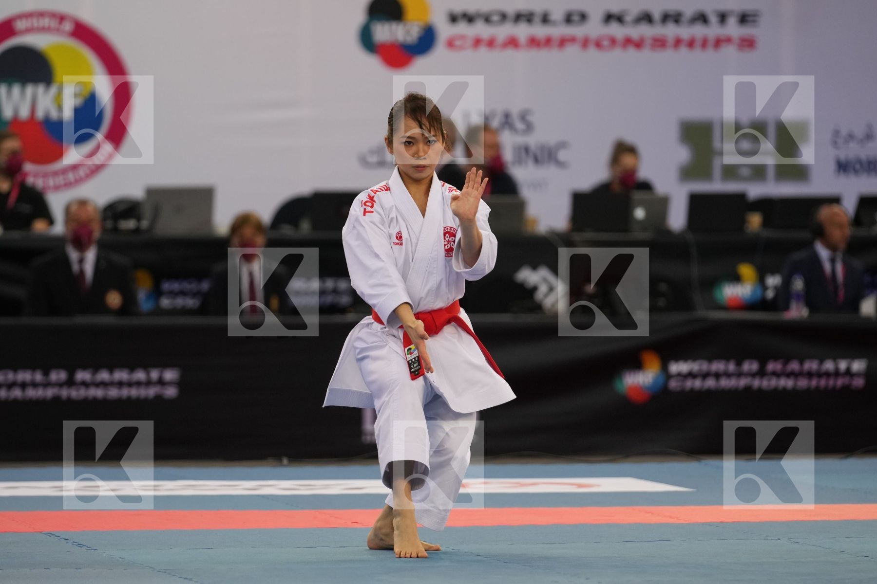LAU MO SHEUNG GRACE (HONG KONG, CHINA) in Female Kata - bronze bout