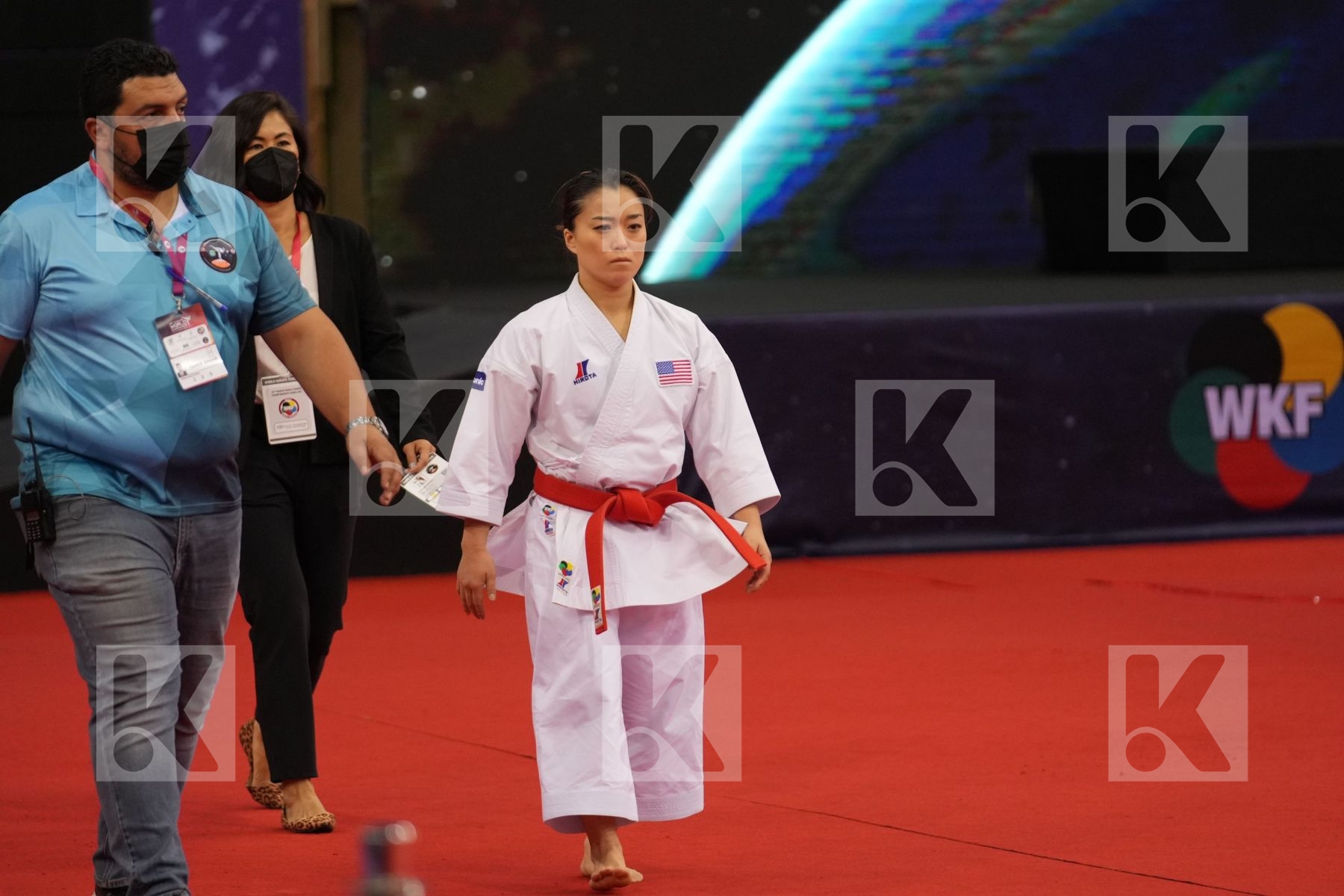 KOKUMAI SAKURA (UNITED STATES) in Female Kata - bronze bout