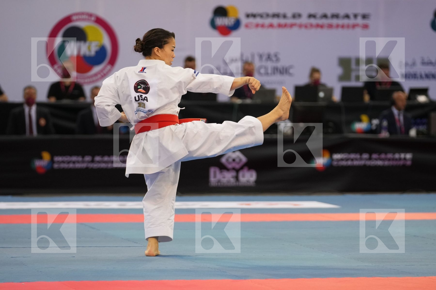 KOKUMAI SAKURA (UNITED STATES) in Female Kata - bronze bout