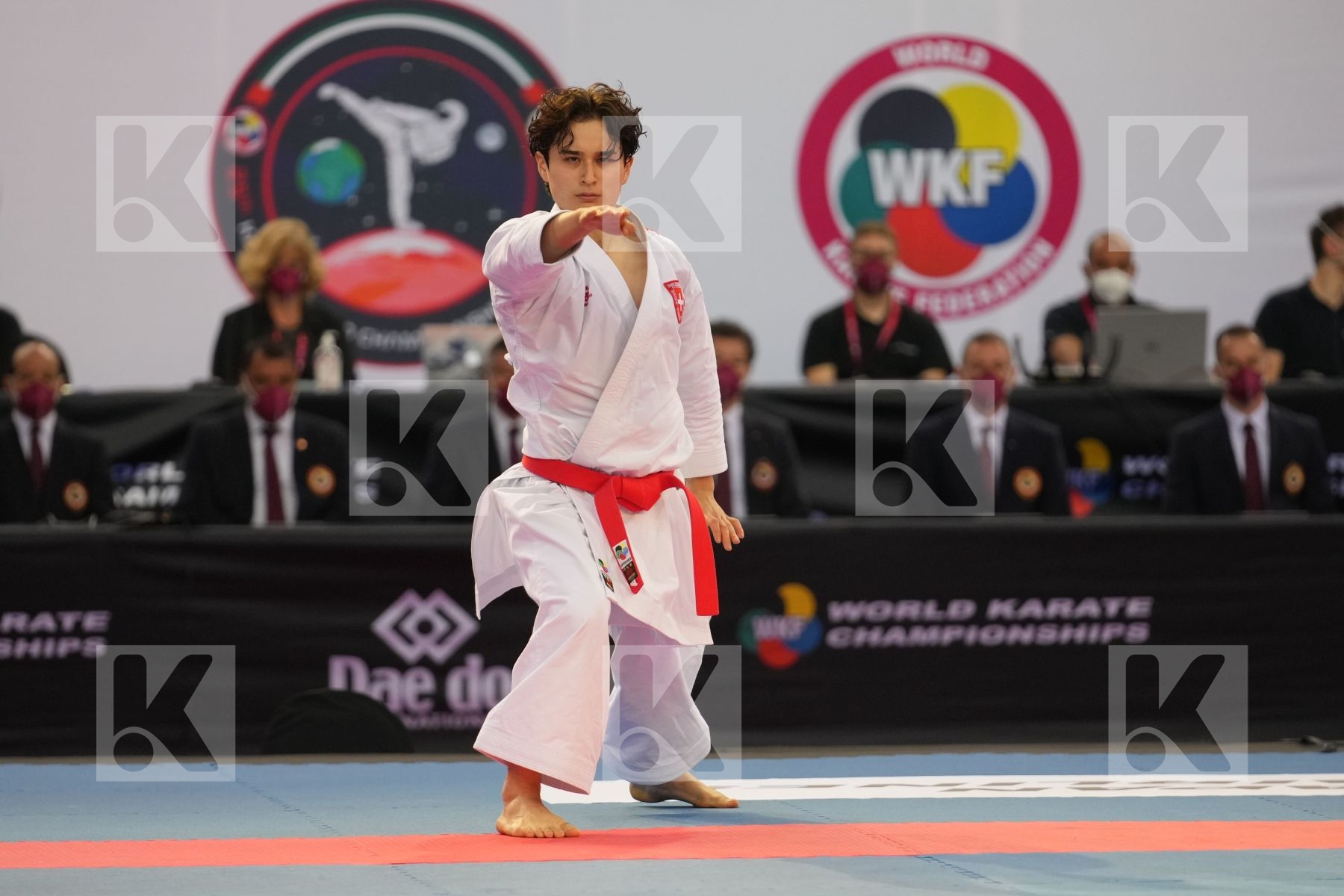 UJIHARA YUKI (SWITZERLAND) in Male Kata - bronze bout
