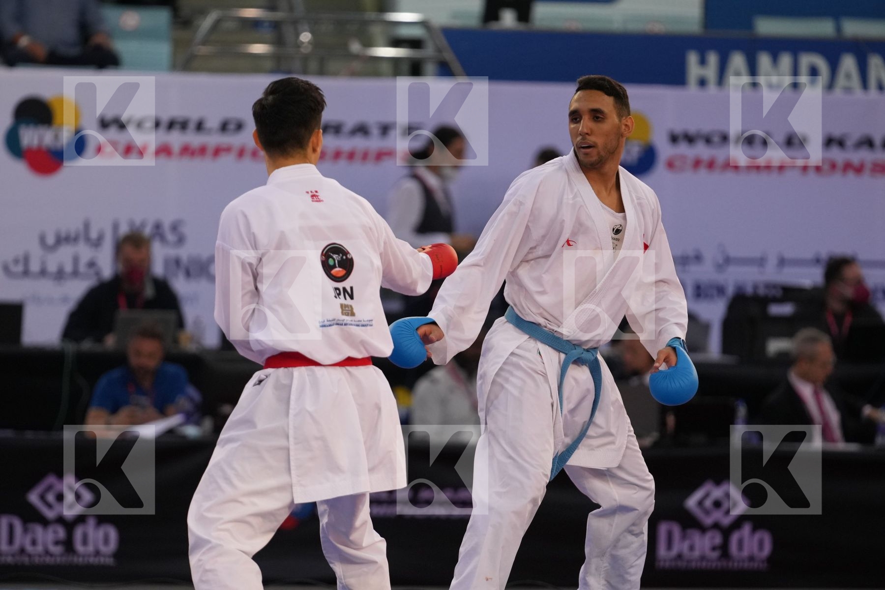 MORI YUTA (JAPAN) vs ECH-CHAABI NABIL (MOROCCO) in  - bronze bout