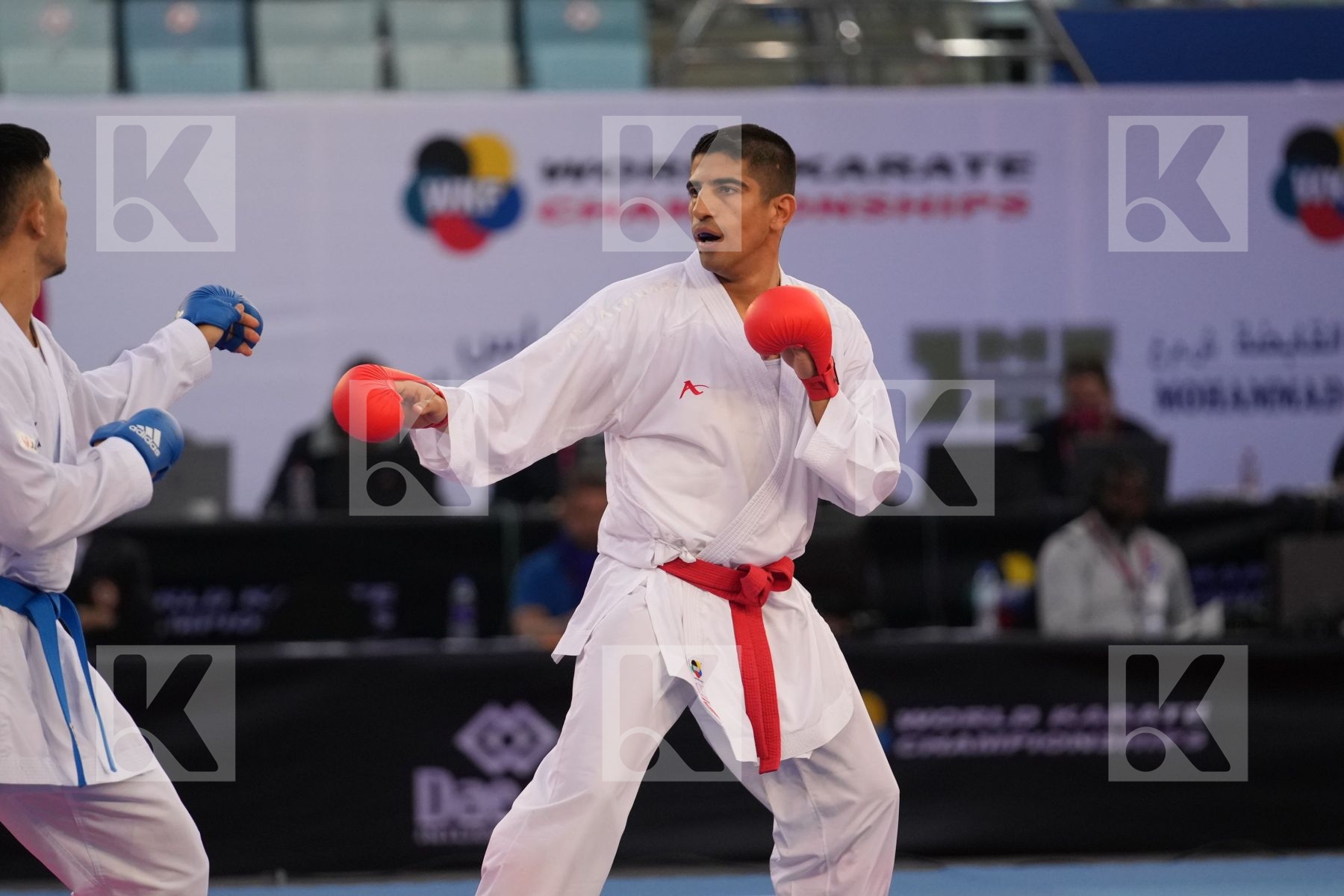 XENOS DIONYSIOS (GREECE) vs NAKANO SOICHIRO (JAPAN) in Male Kumite -67 Kg - bronze bout