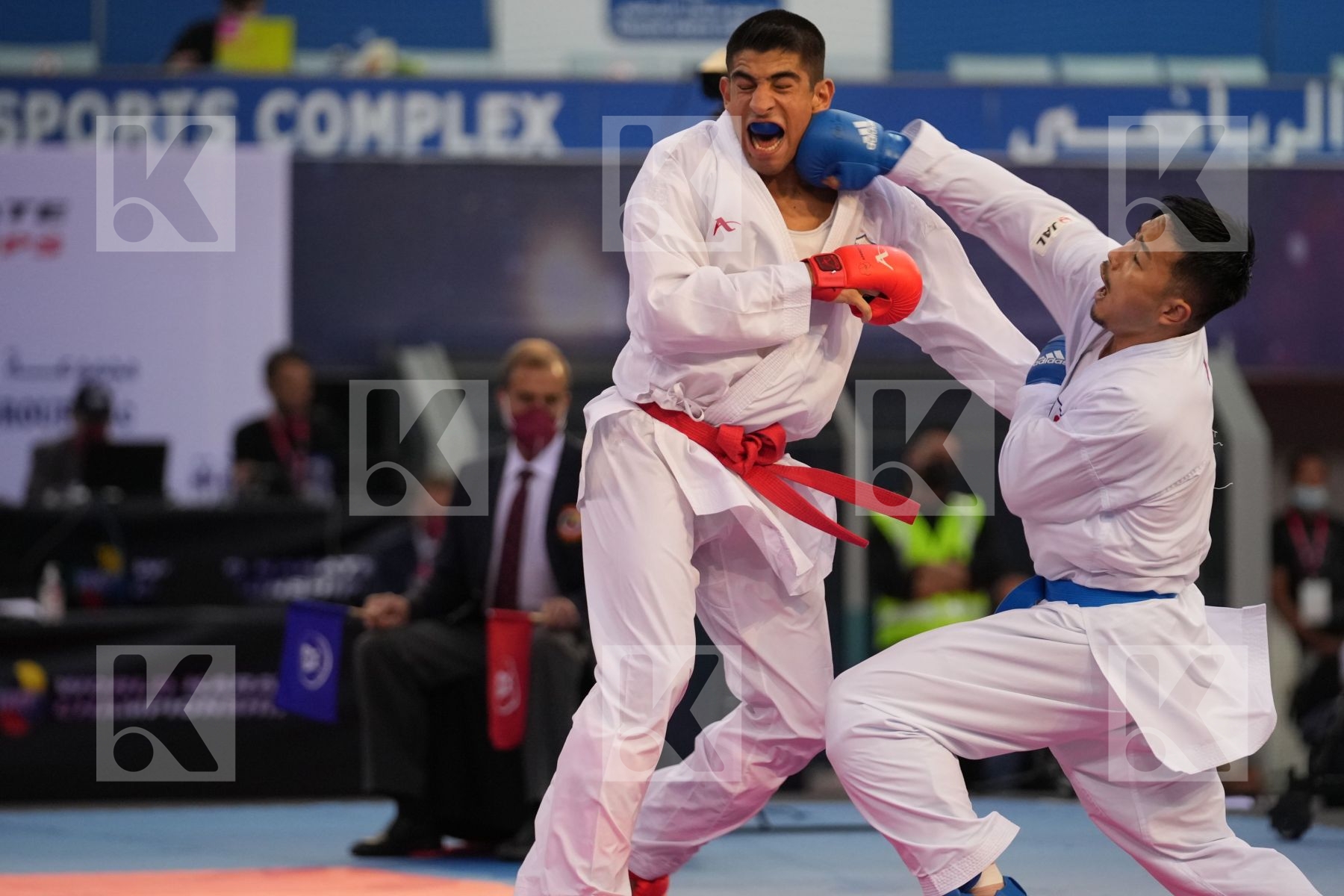 XENOS DIONYSIOS (GREECE) vs NAKANO SOICHIRO (JAPAN) in Male Kumite -67 Kg - bronze bout
