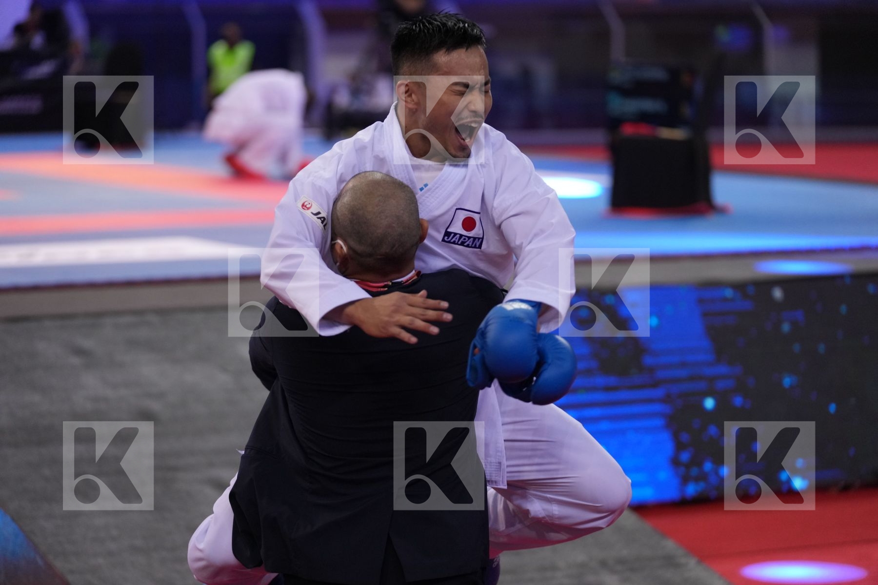 XENOS DIONYSIOS (GREECE) vs NAKANO SOICHIRO (JAPAN) in Male Kumite -67 Kg - bronze bout