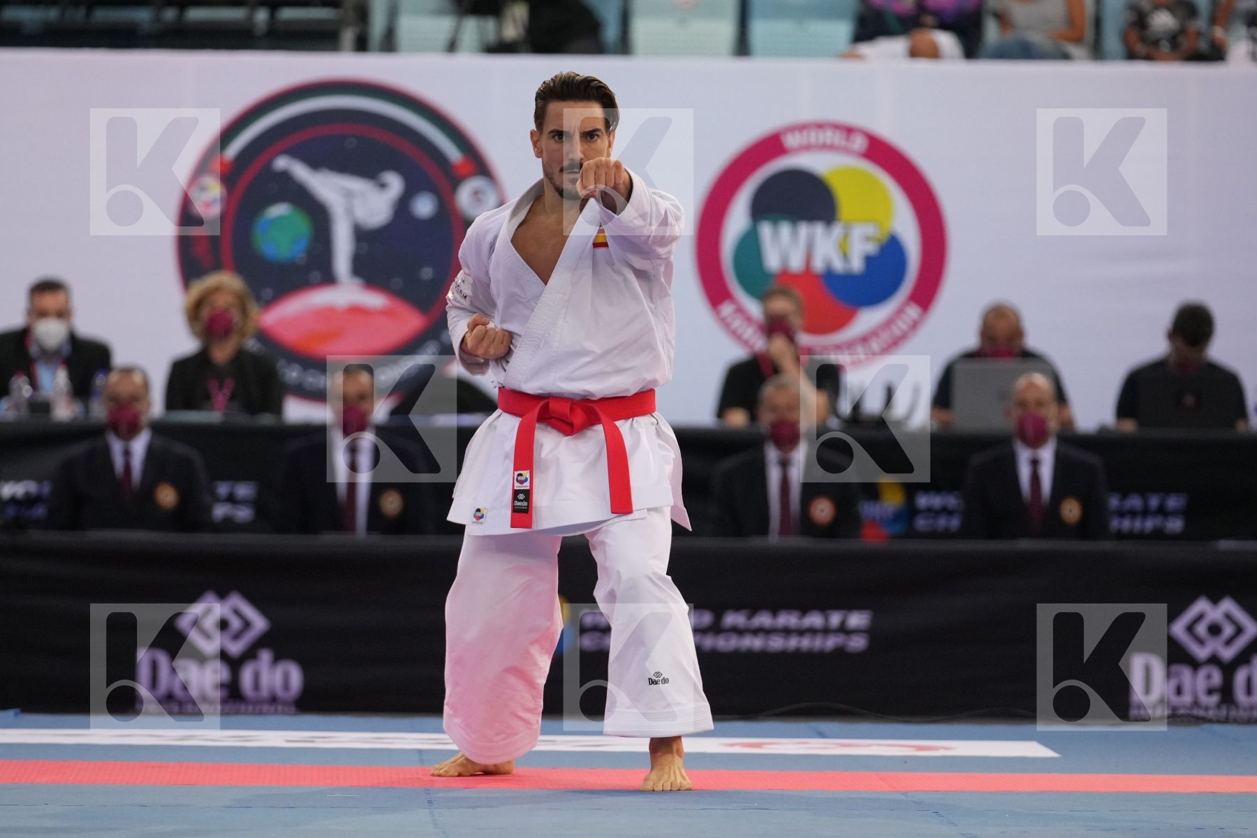 QUINTERO CAPDEVILA DAMIAN HUGO (SPAIN) in Male Kata - final bout