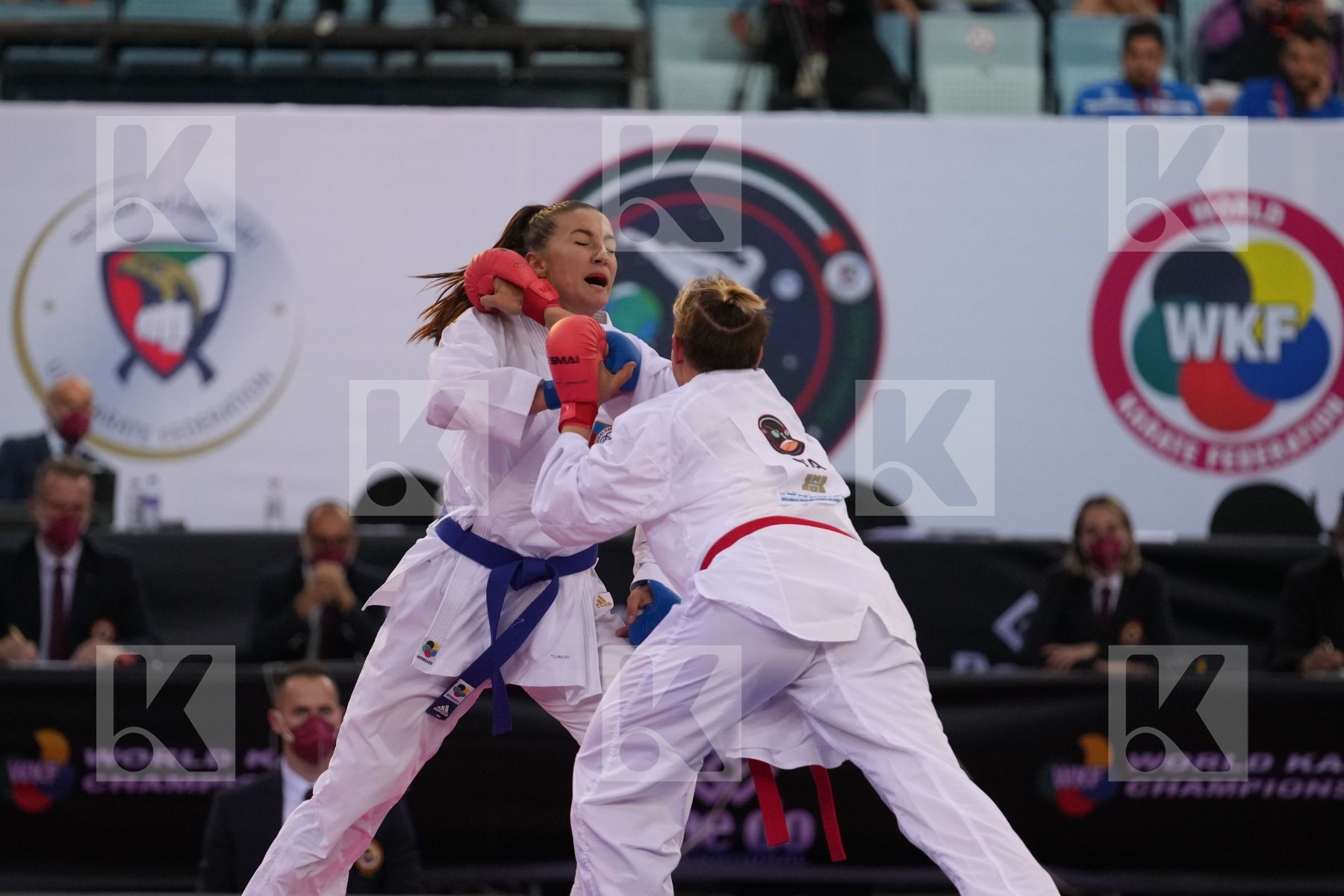 SEMERARO SILVIA (ITALY) vs ZARETSKA IRINA (AZERBAIJAN) in Female Kumite -68 Kg - final bout